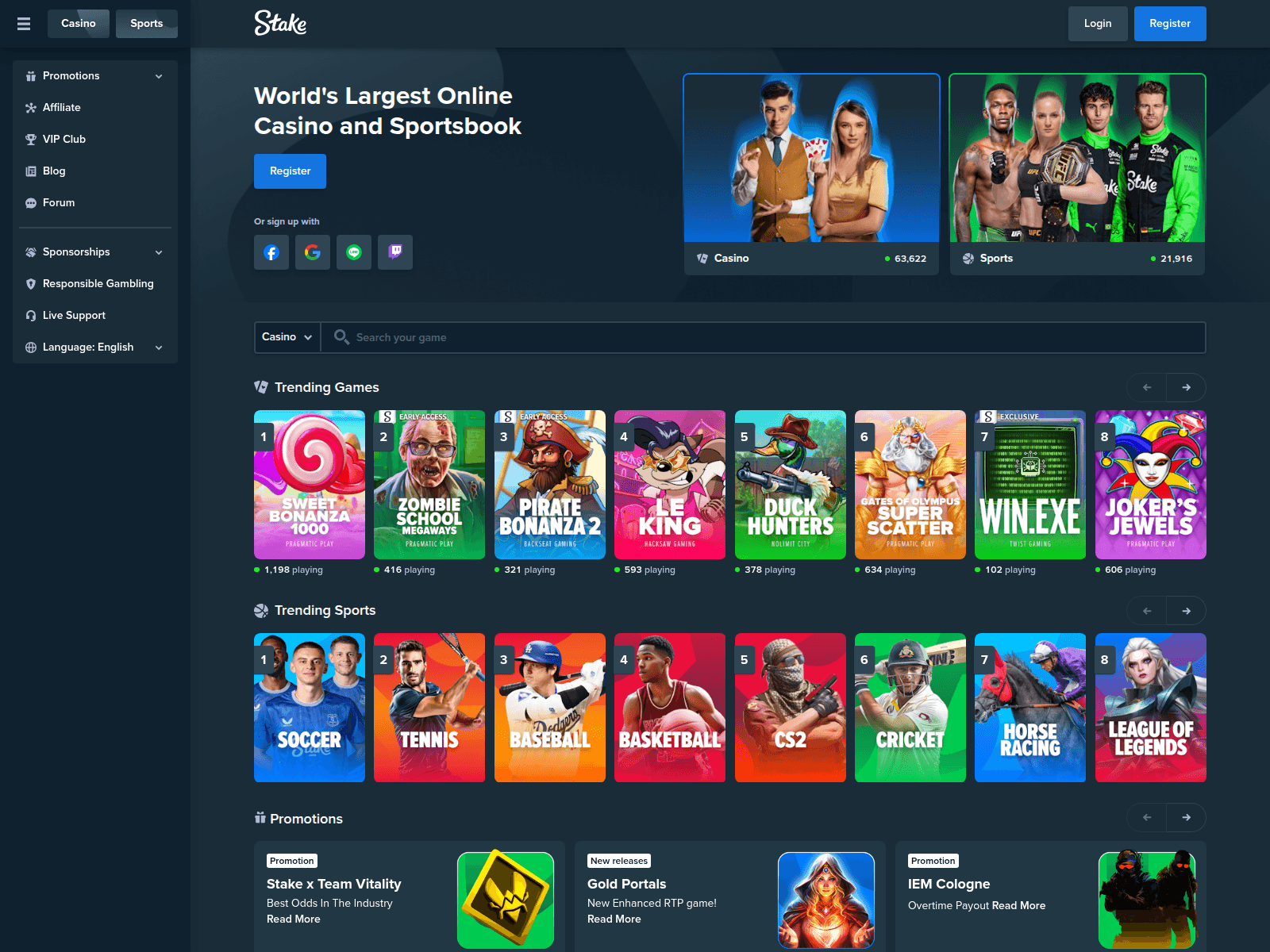 Screenshot of getstake.pro