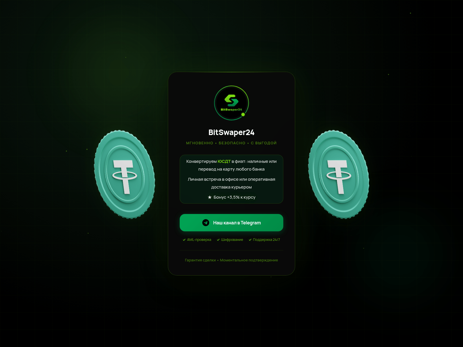 Screenshot of b1tswaper.icu