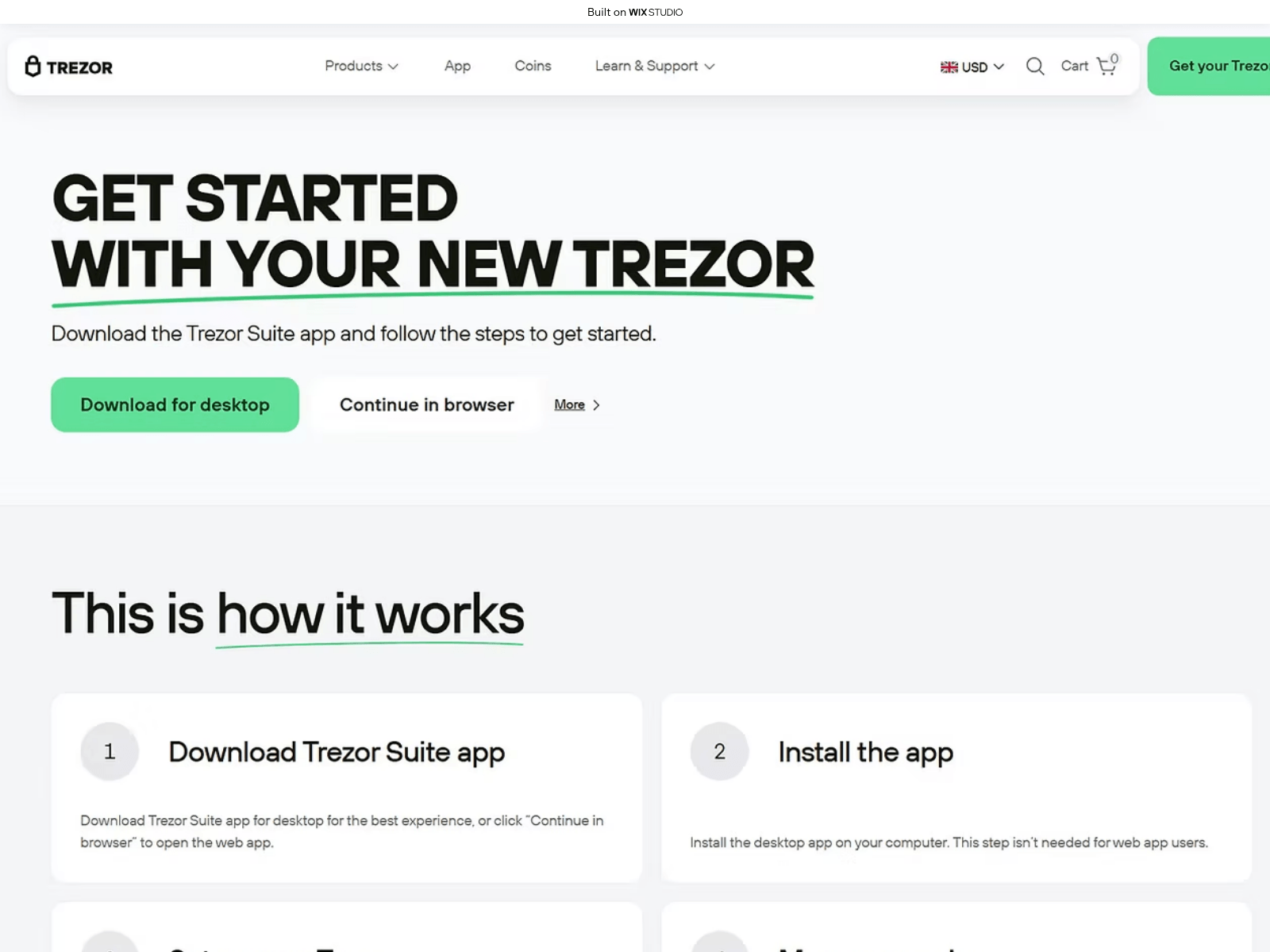 Screenshot of getsuiteapp.wixstudio.com