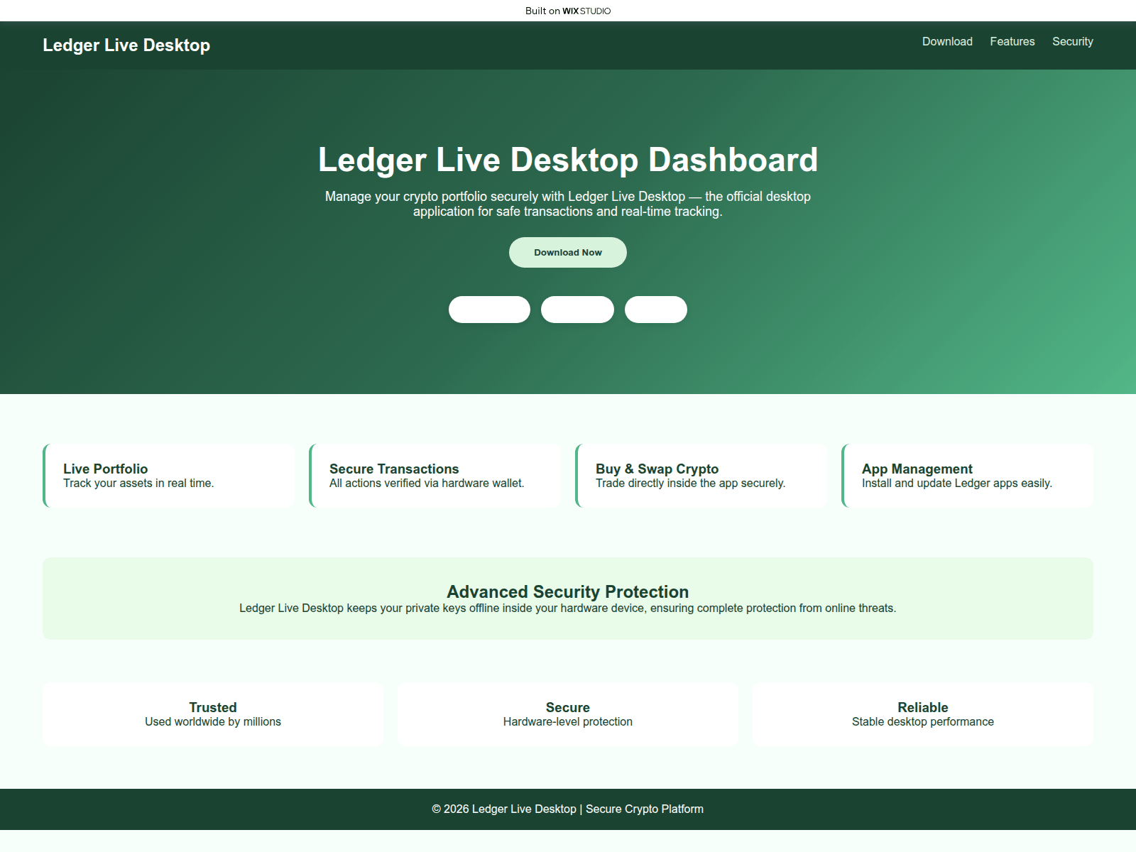 Screenshot of us-global-ledgar.wixstudio.com