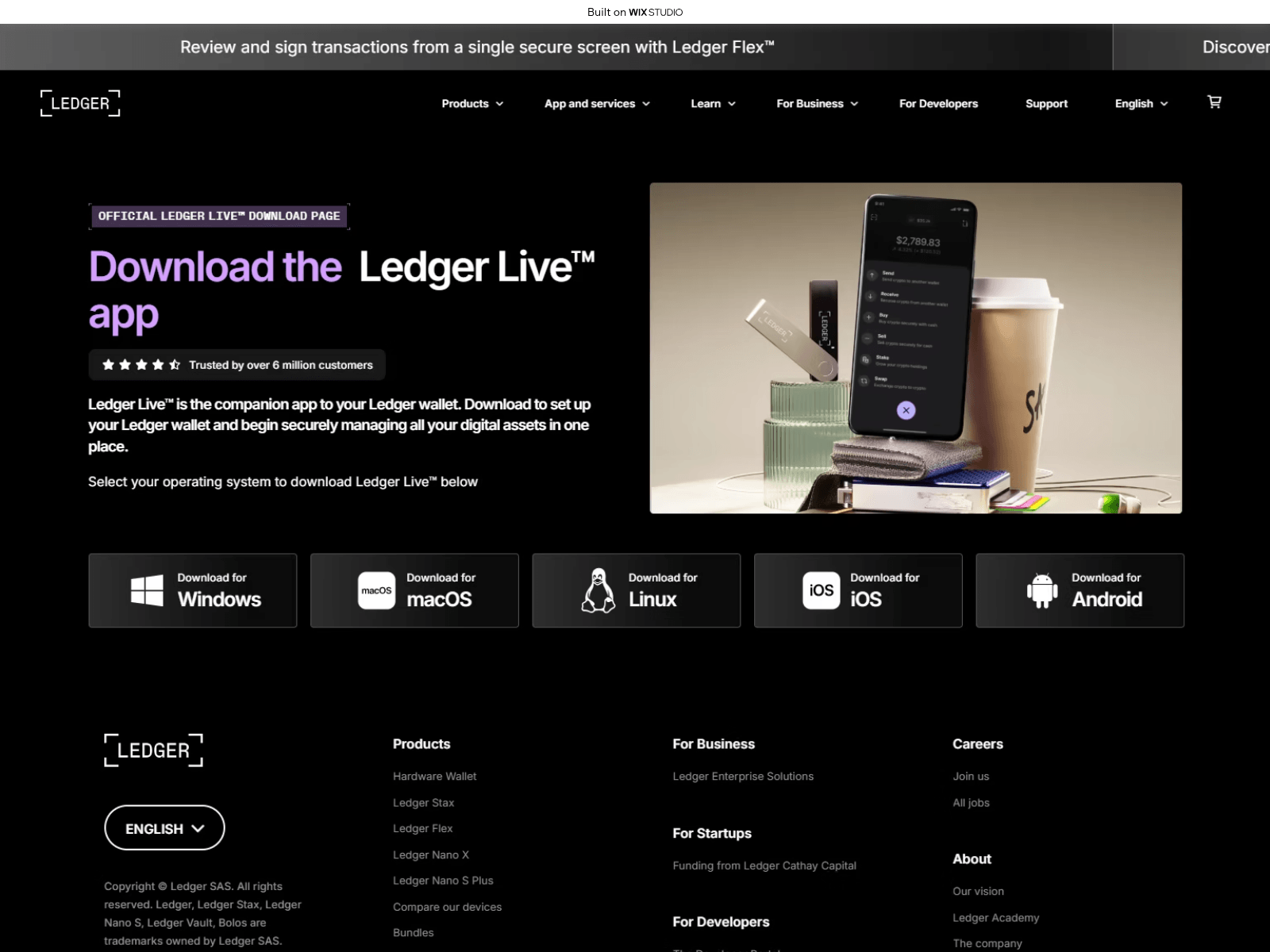Screenshot of liveapp-platform.wixstudio.com