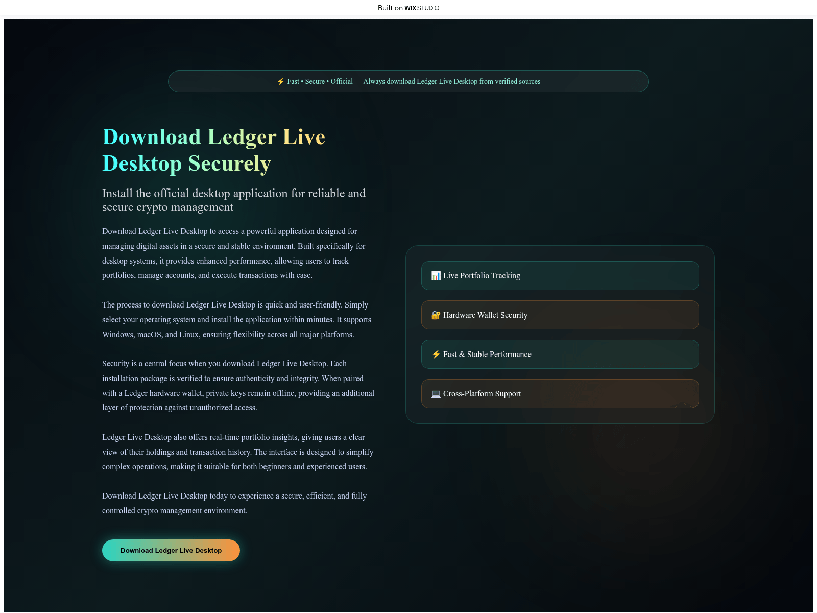 Screenshot of edge-desktops.wixstudio.com