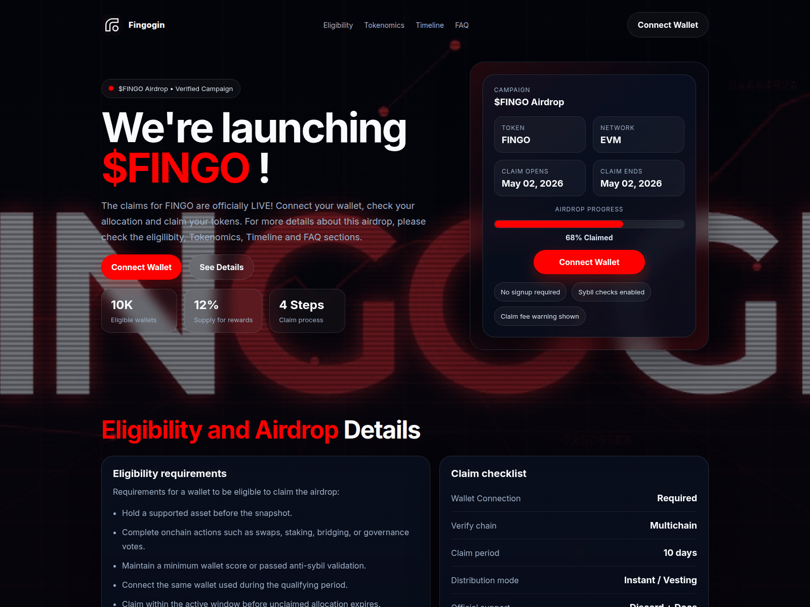 Screenshot of fingogin.xyz