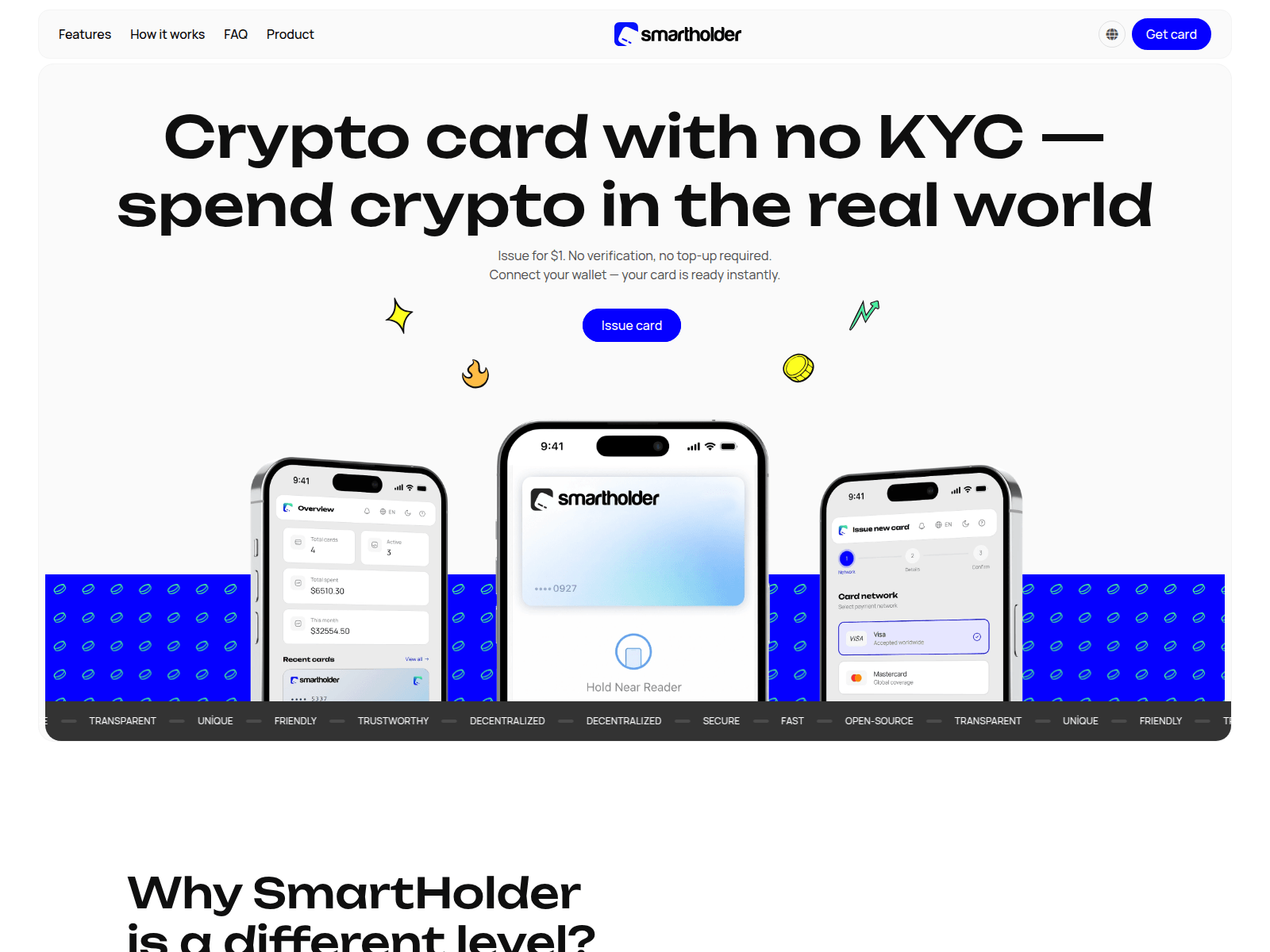 Screenshot of smartholder.org