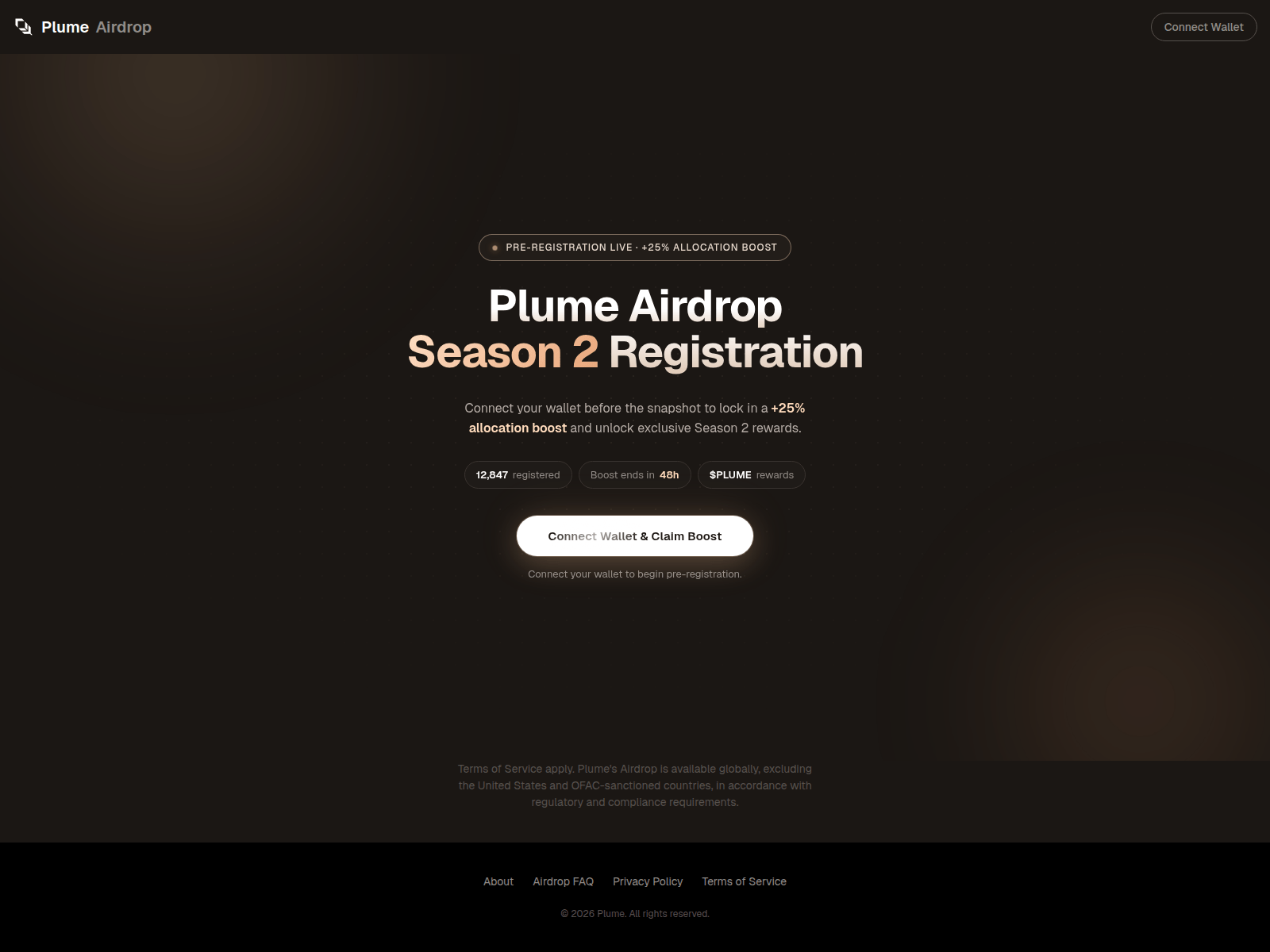 Screenshot of plumeair.eth.limo