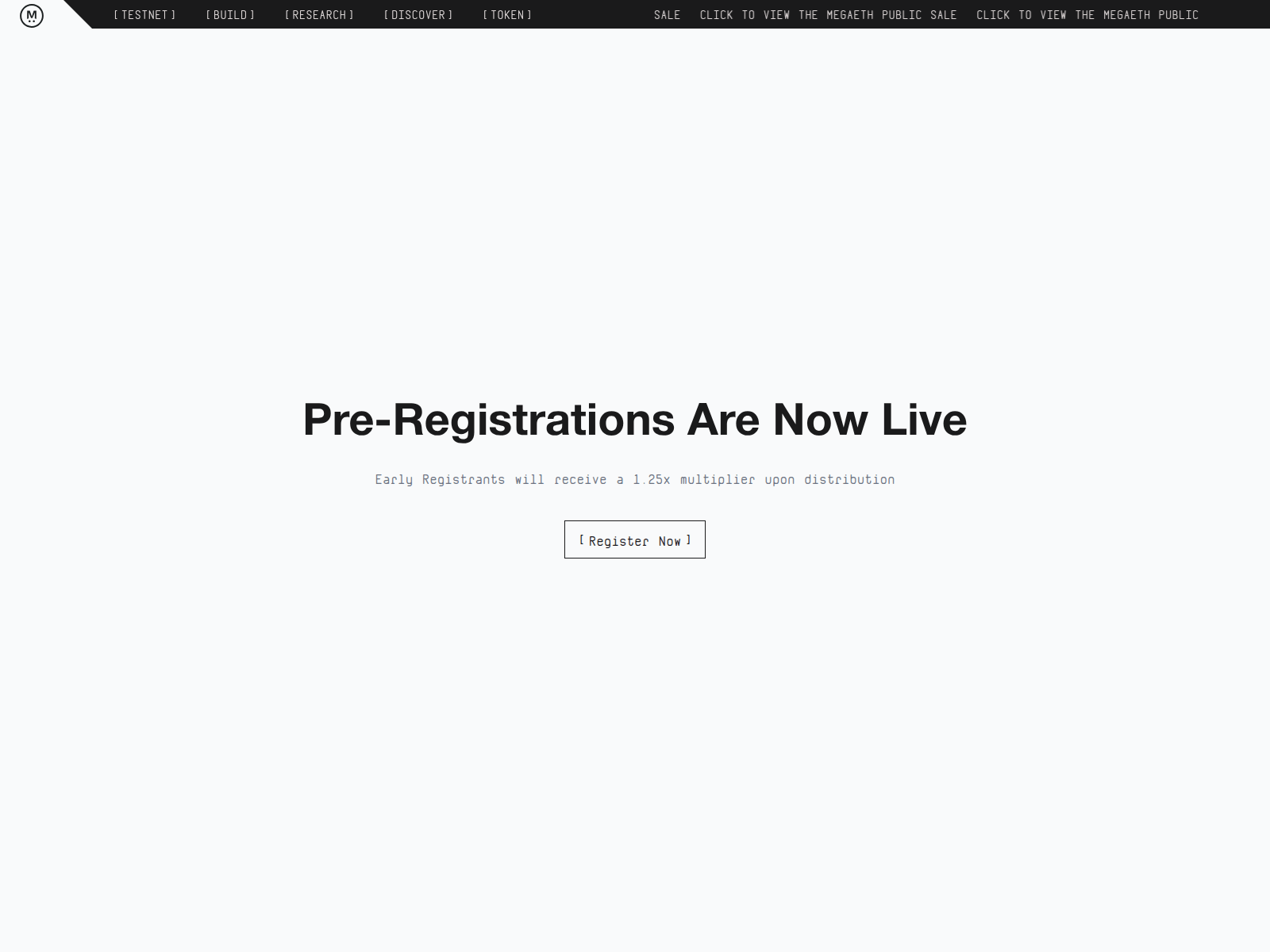 Screenshot of hub-megaeth.com