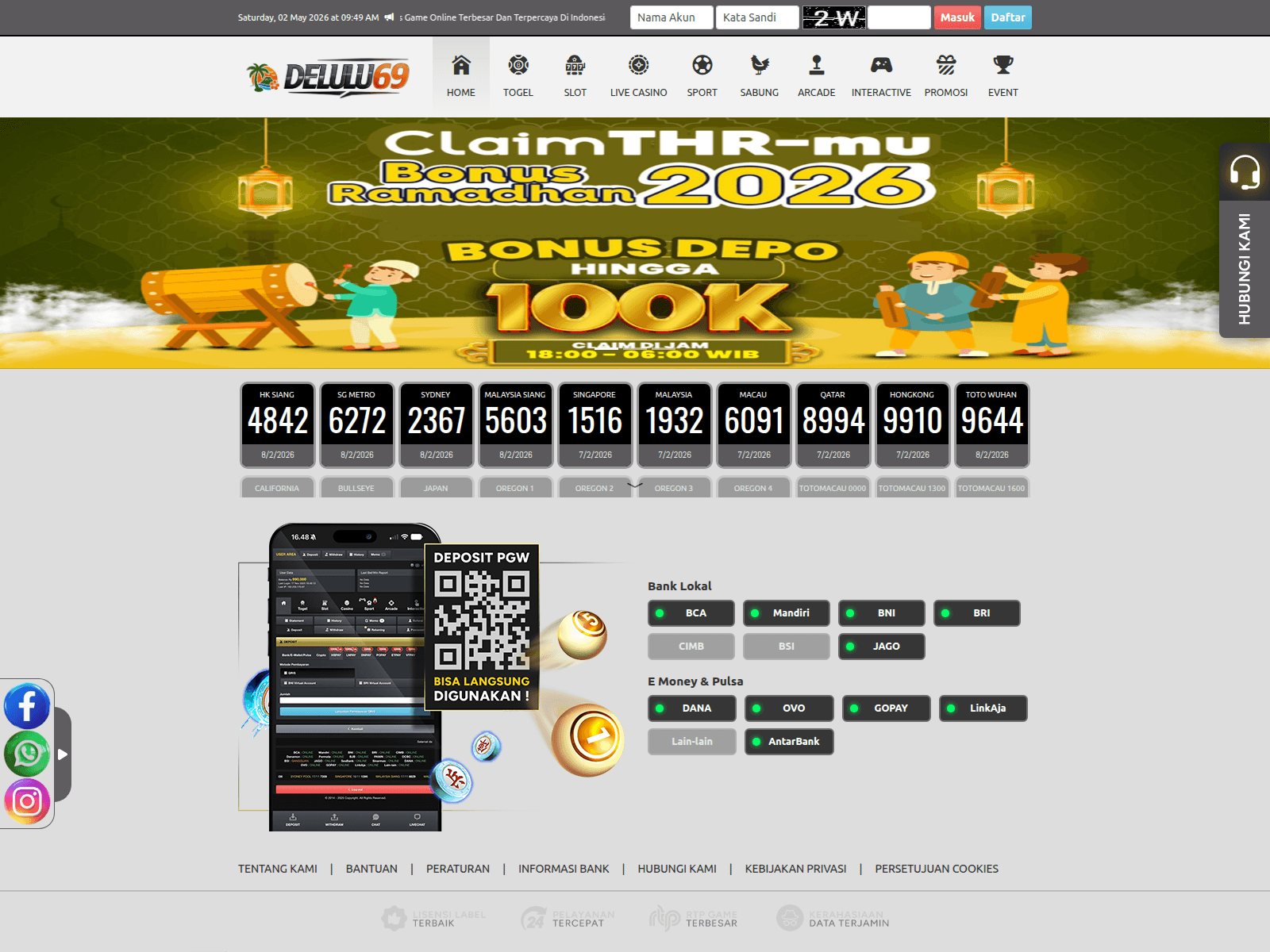 Screenshot of delulu69.site