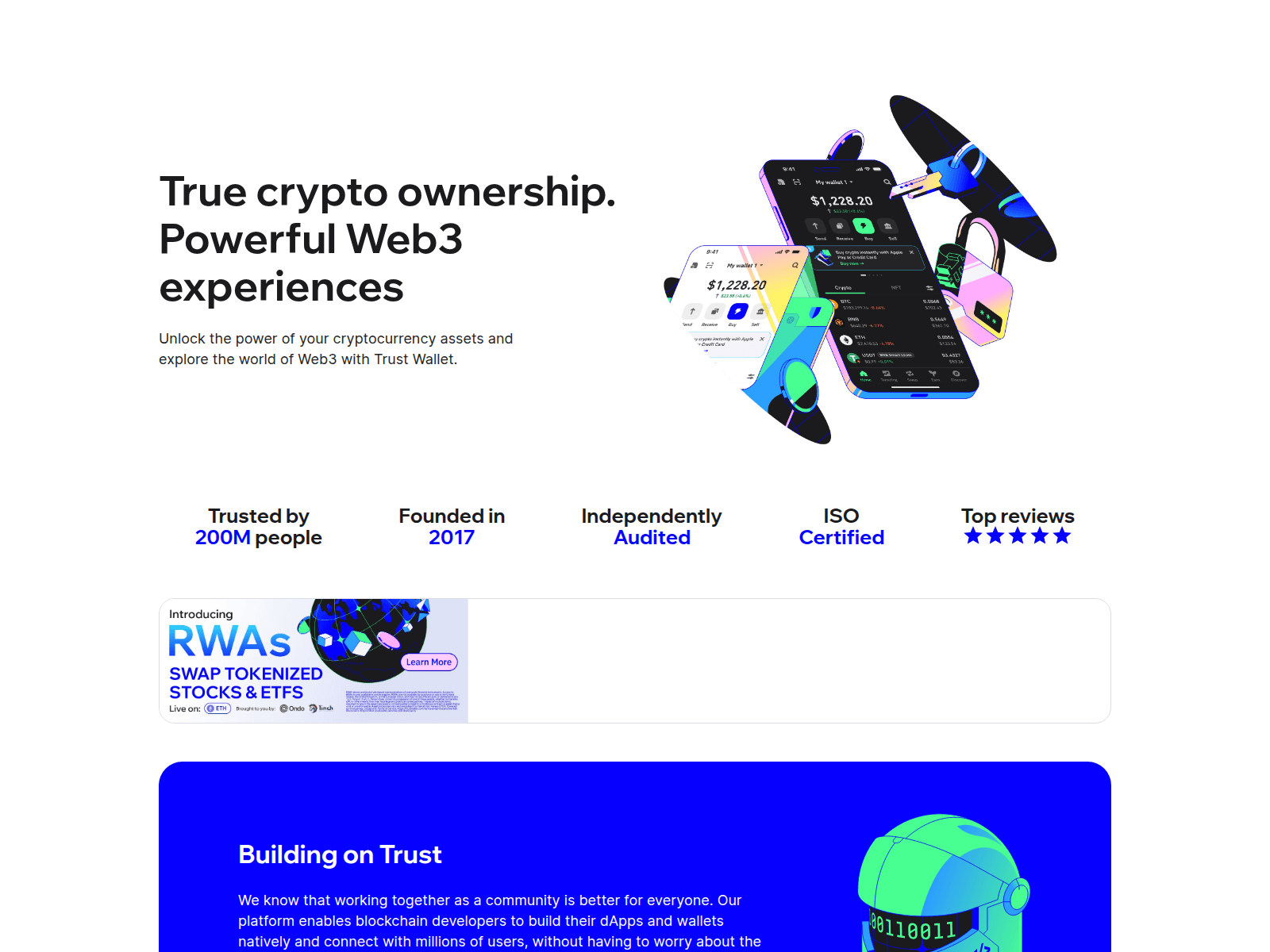 Screenshot of m.trustwalletuyu.com
