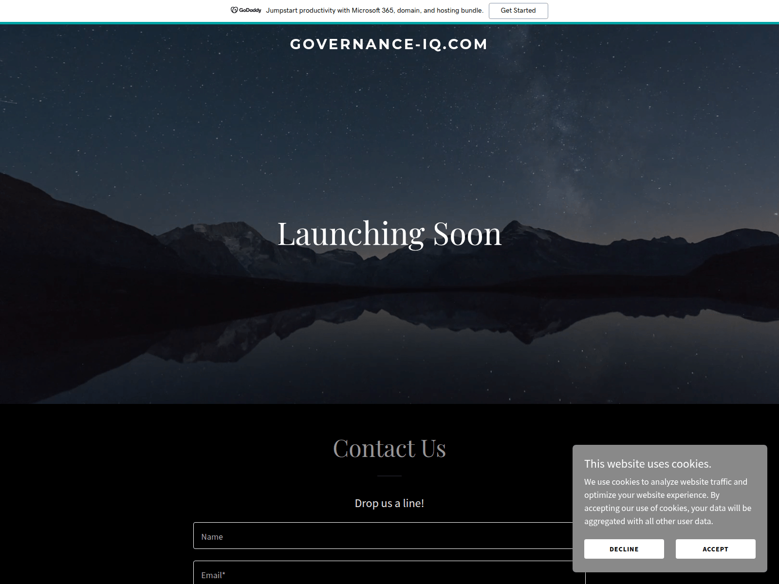 Screenshot of governance-iq.com