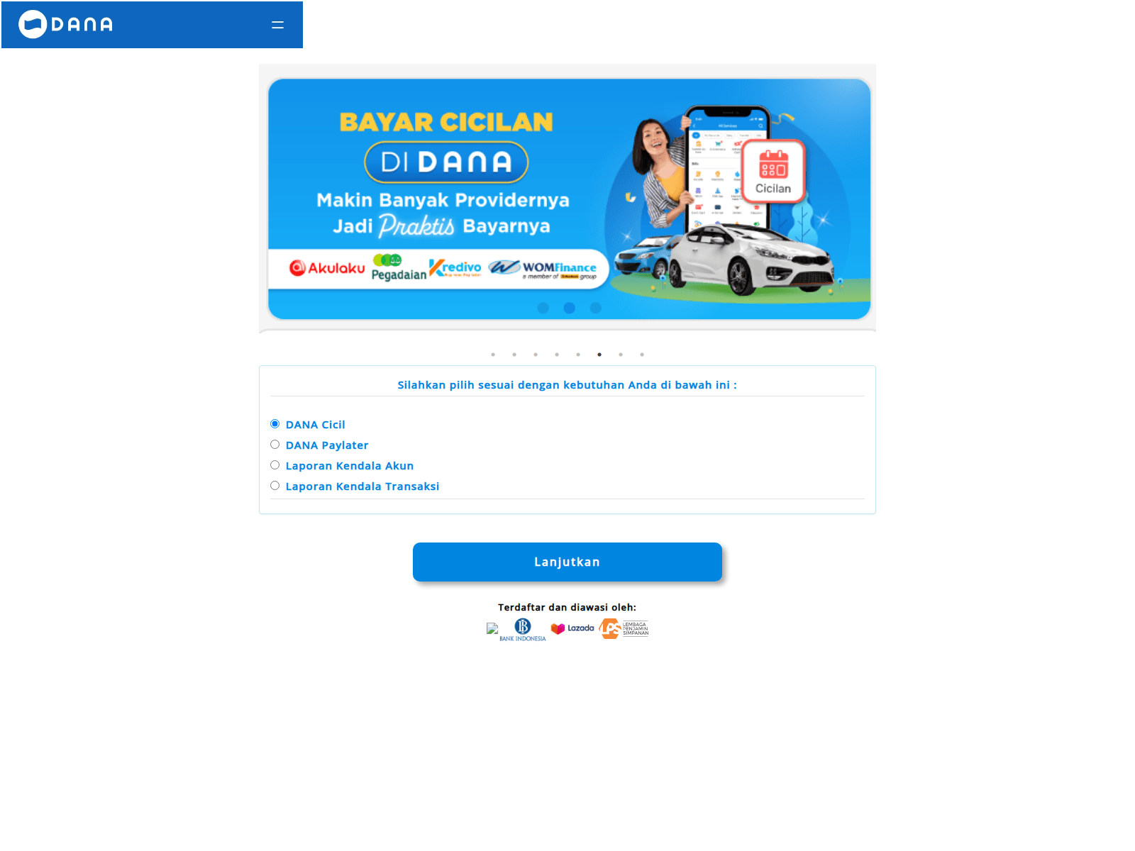 Screenshot of dana4-paylater-com.resmi-soc3.my.id