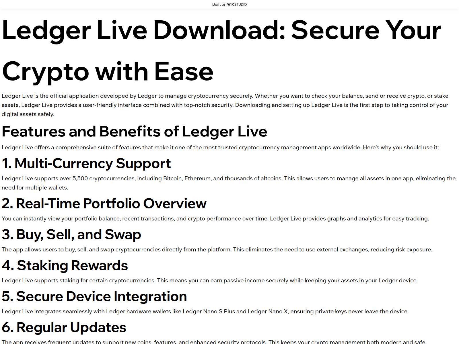 Screenshot of downld-ledrlive.wixstudio.com