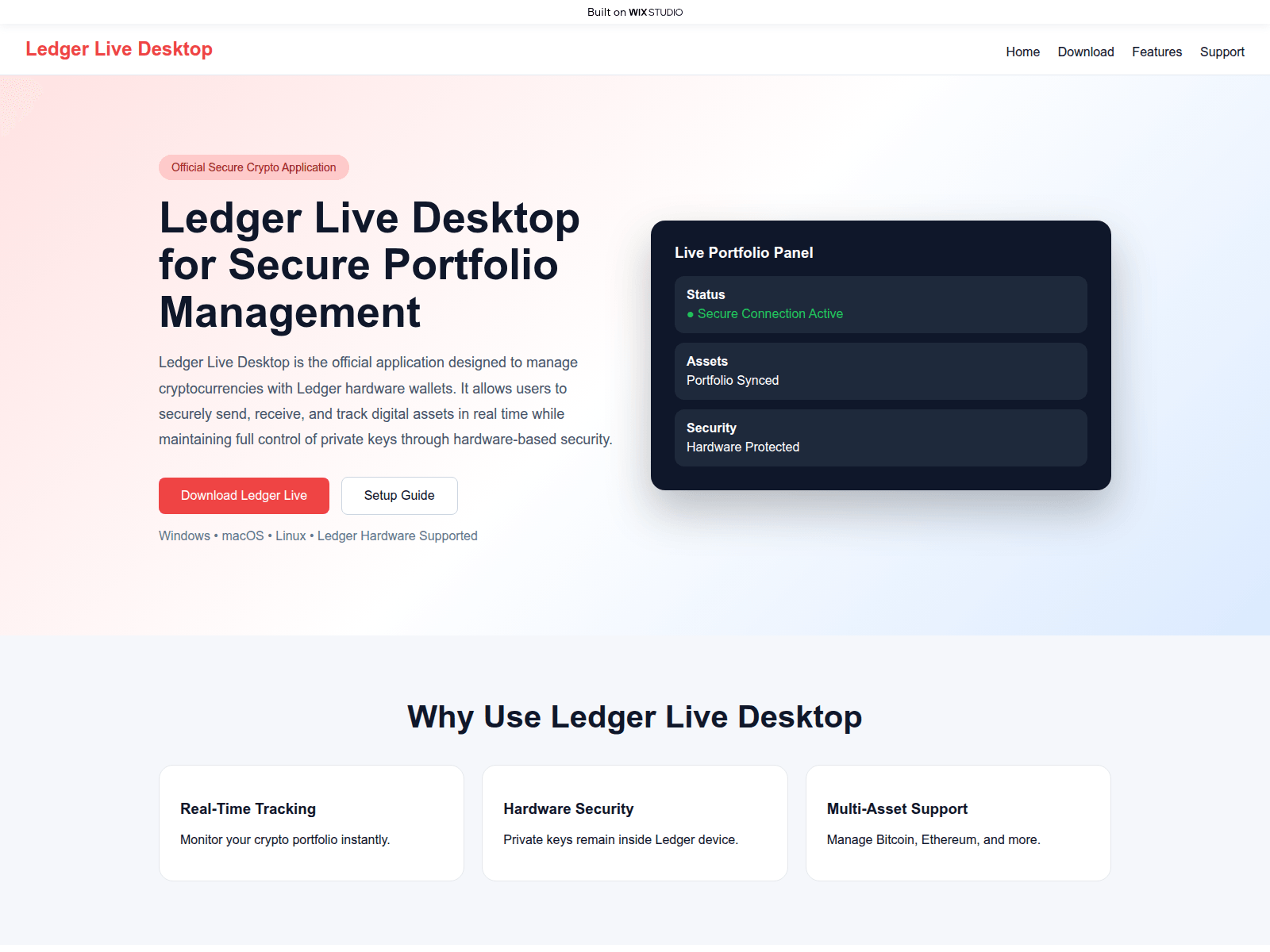 Screenshot of plain-desktop.wixstudio.com
