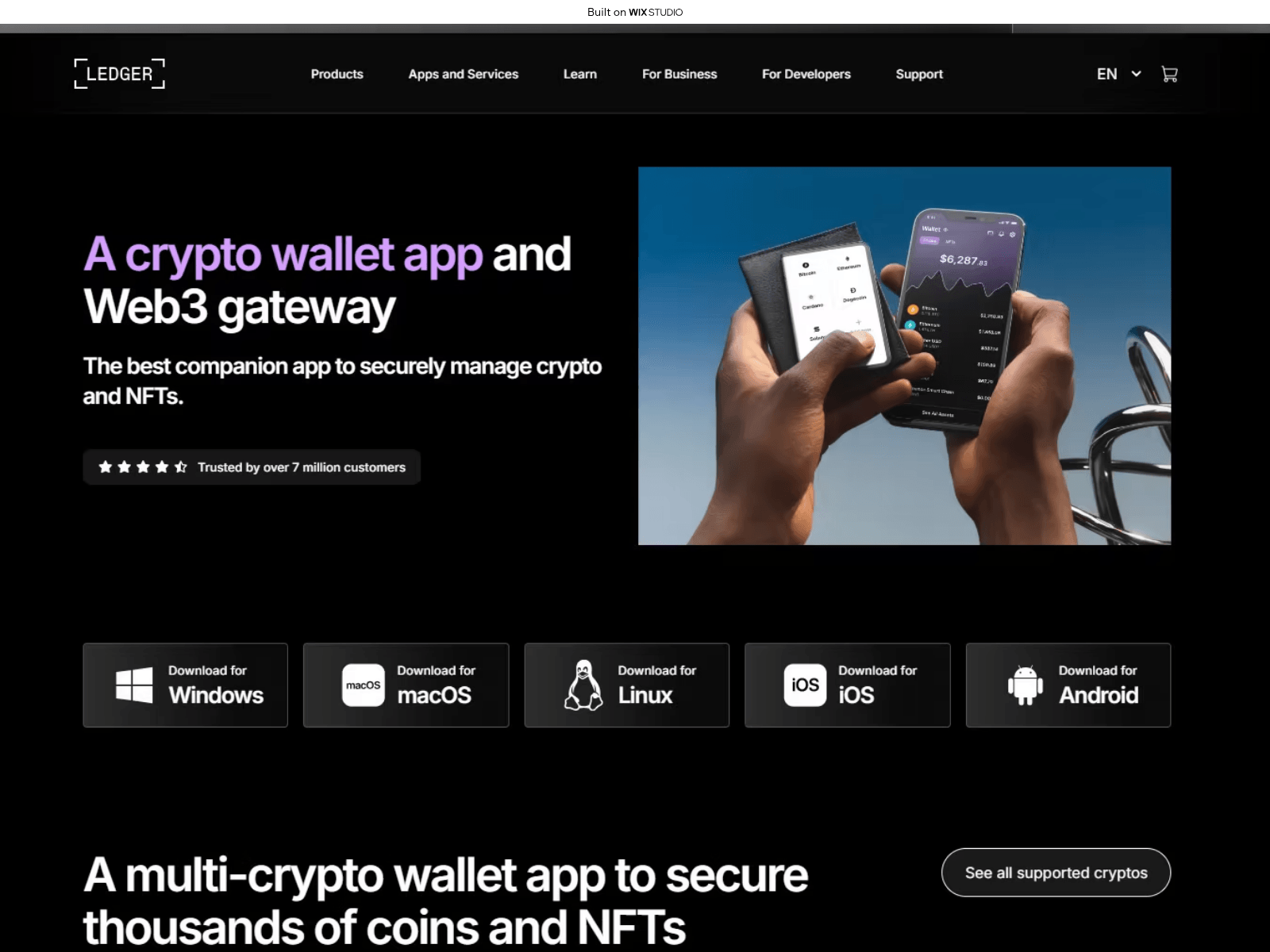 Screenshot of doc-ldgerapps.wixstudio.com