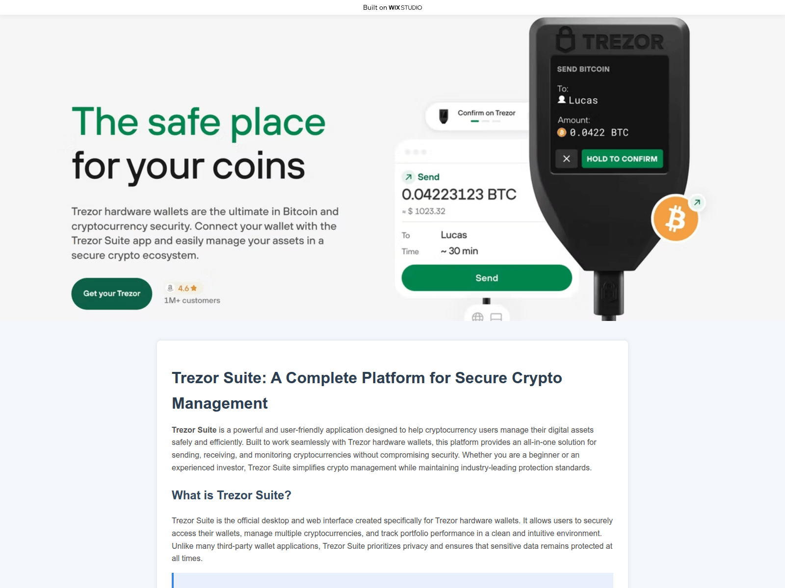 Screenshot of suiteapps-io.wixstudio.com