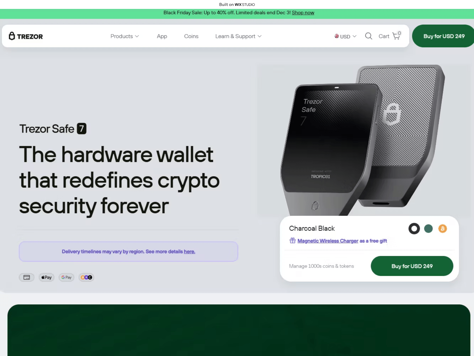 Screenshot of bridg-en-trez.wixstudio.com