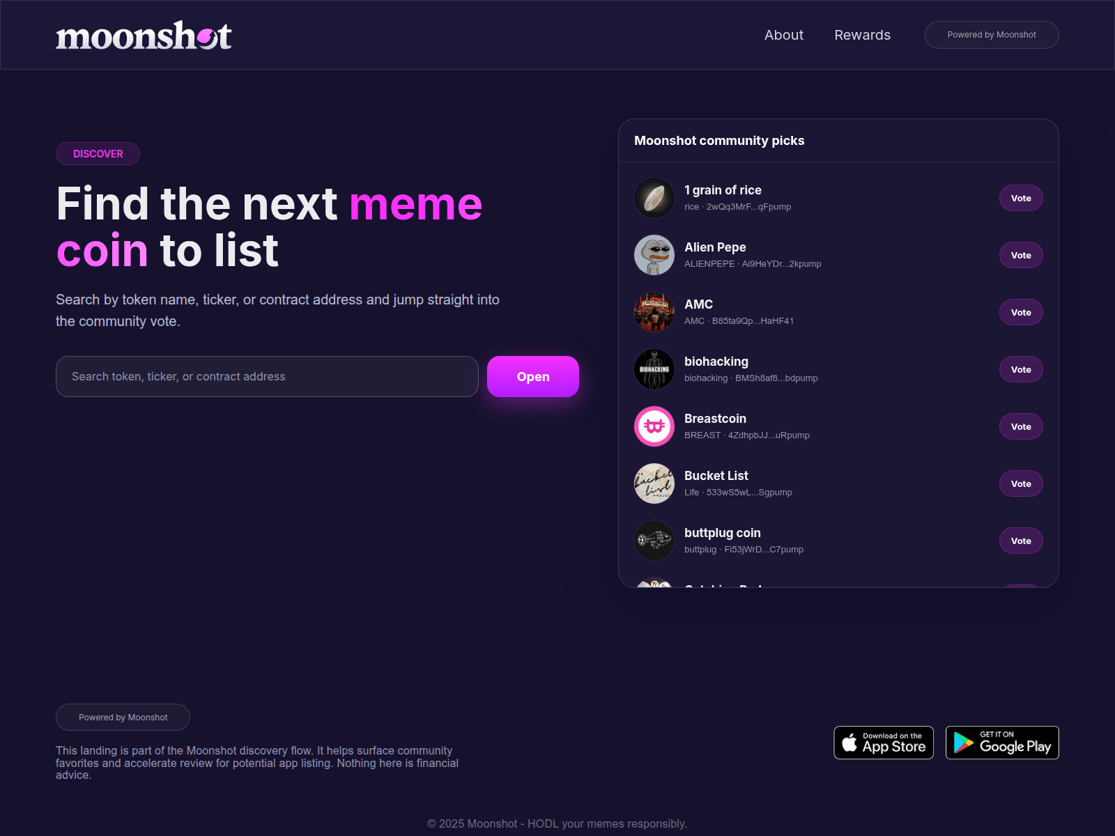 Screenshot of moonshot-top.trade