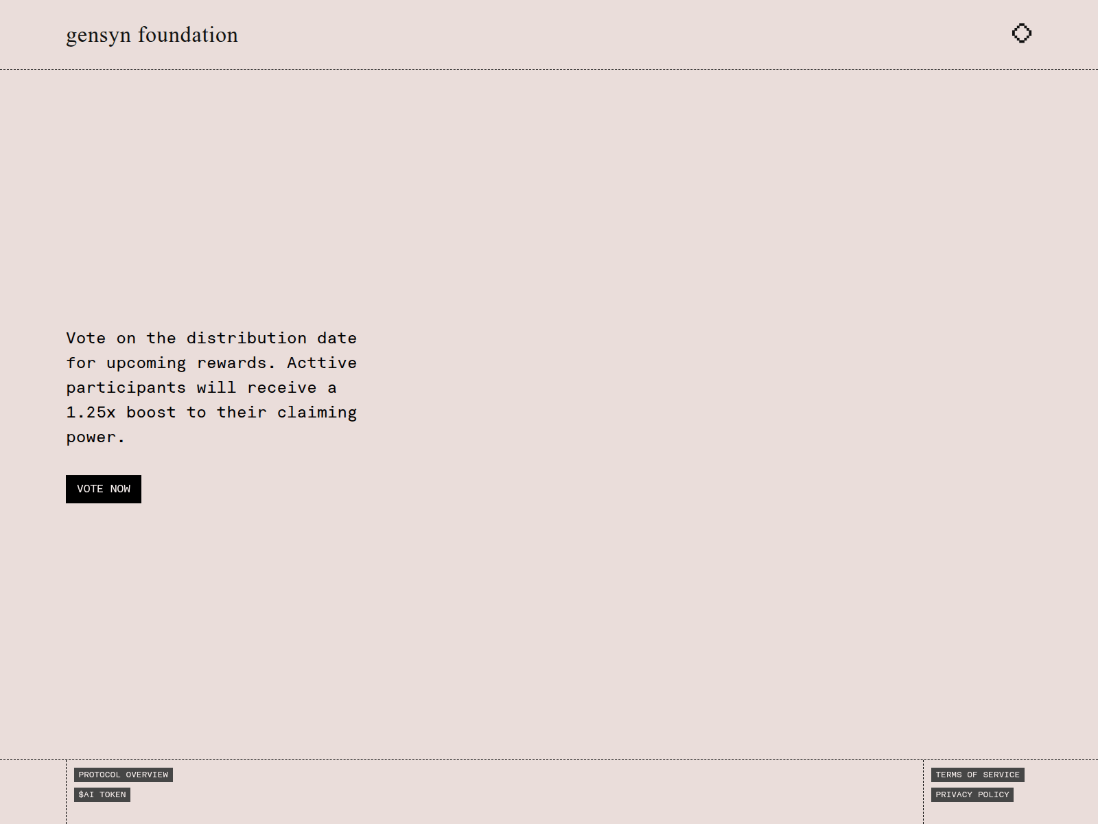 Screenshot of gensyn-vote.com