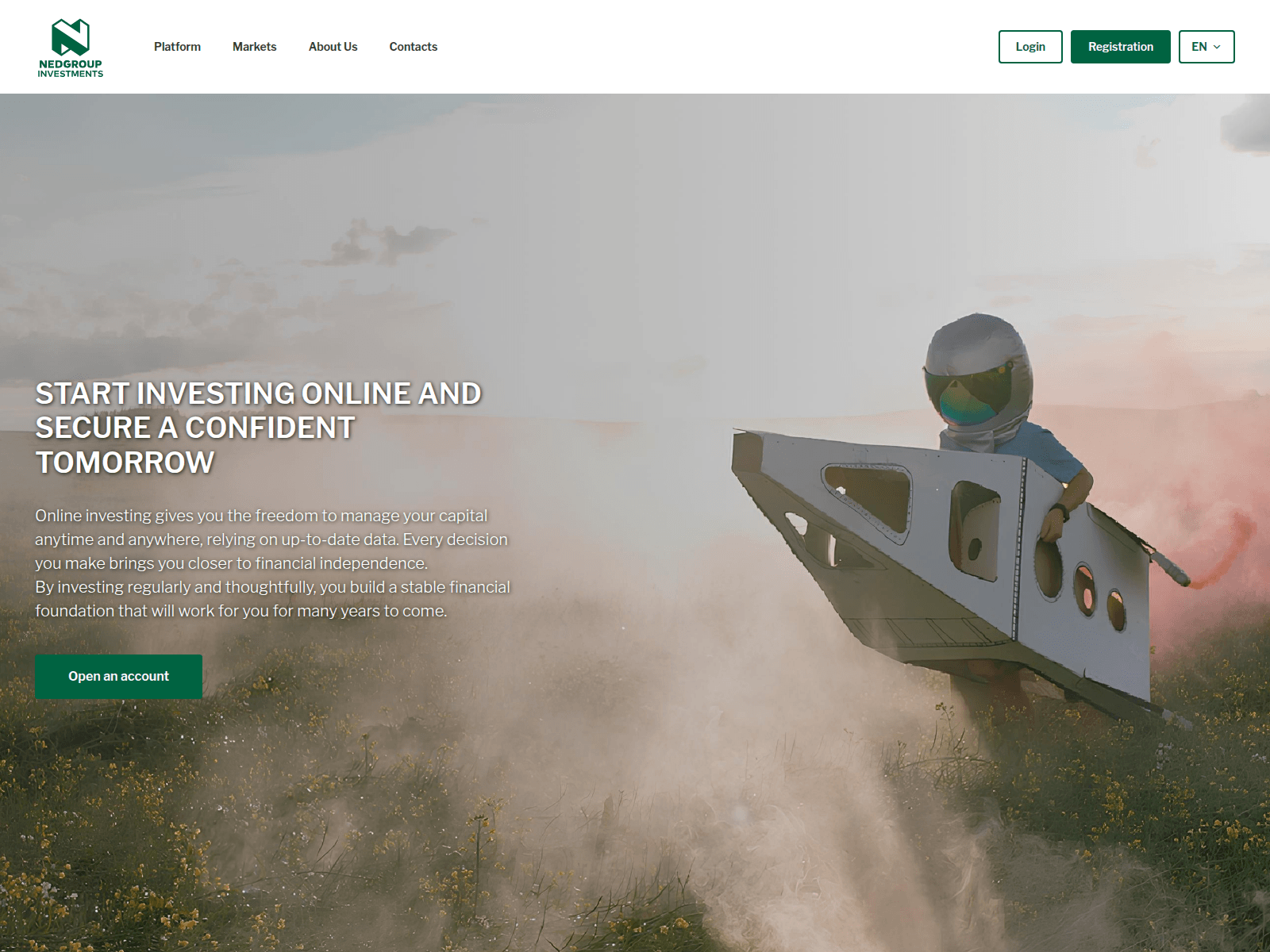 Screenshot of nedgroupe.com