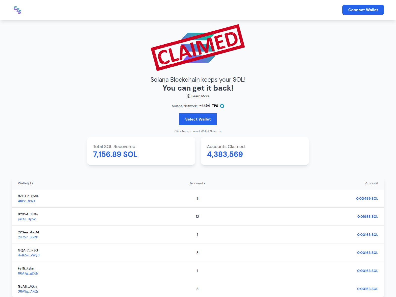 Screenshot of claim-3ur.pages.dev