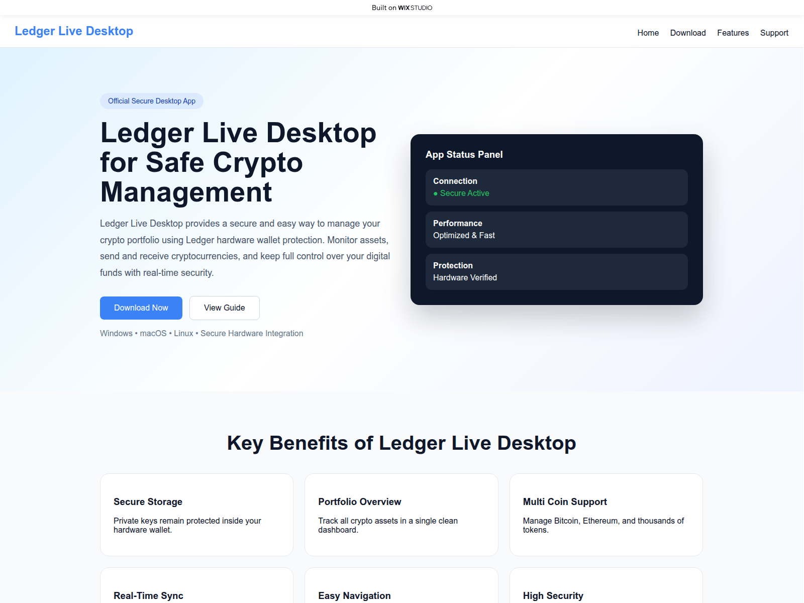 Screenshot of away-desktop.wixstudio.com