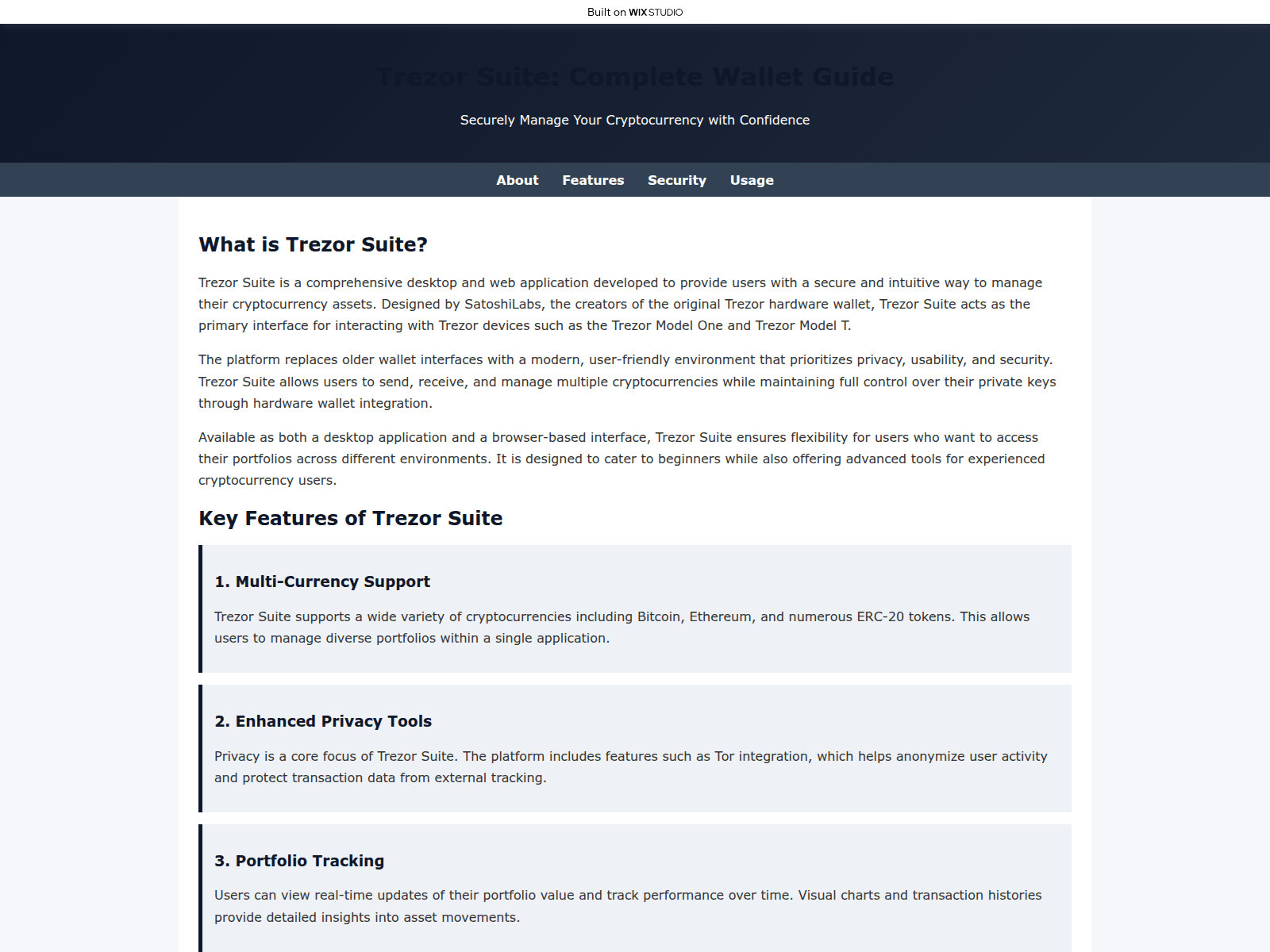 Screenshot of learnhomepage.wixstudio.com