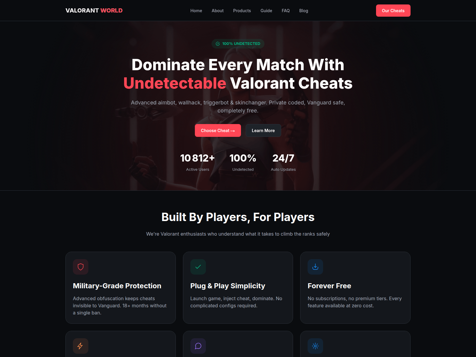Screenshot of valorant-world.com