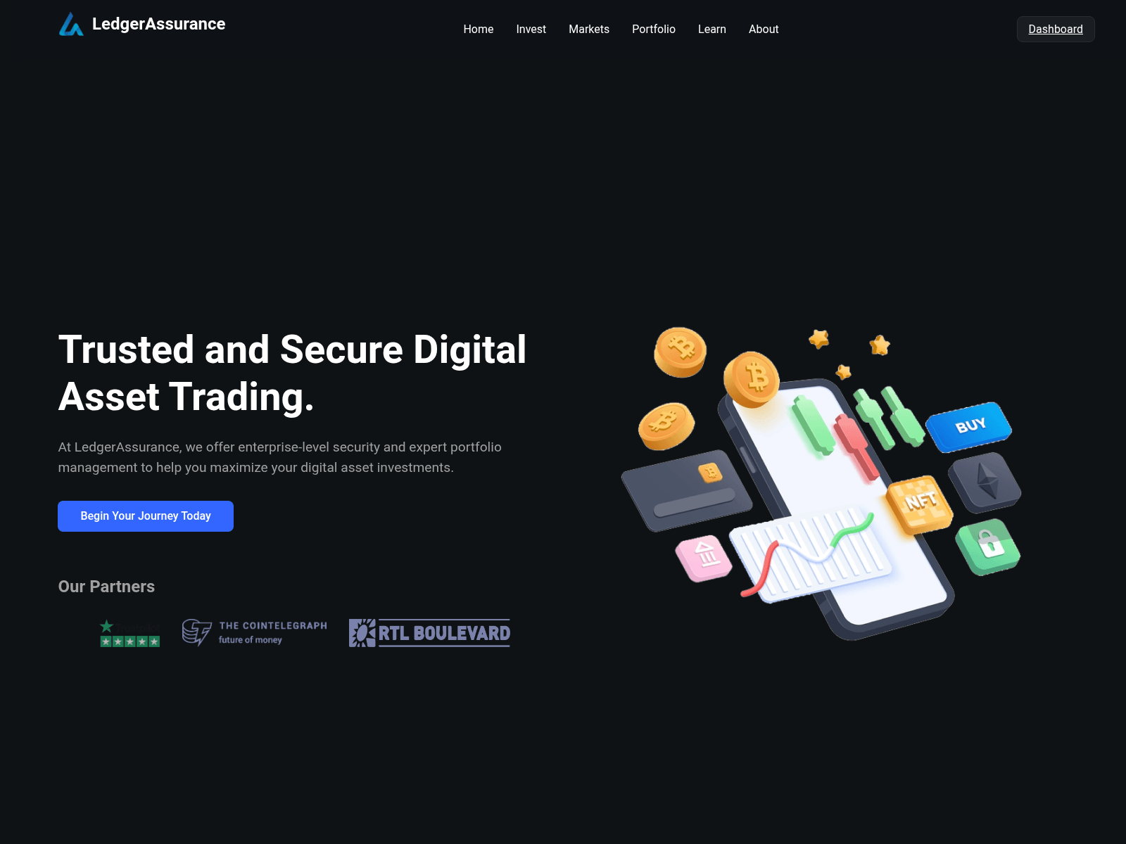 Screenshot of ledgerassurance.com