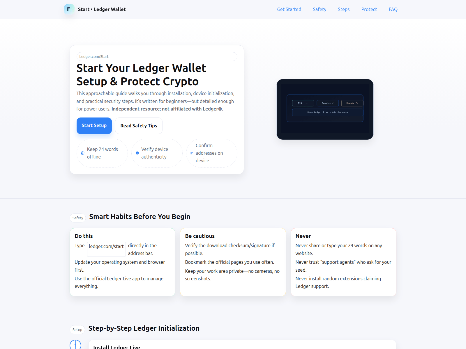 Screenshot of start-legr-com.pages.dev