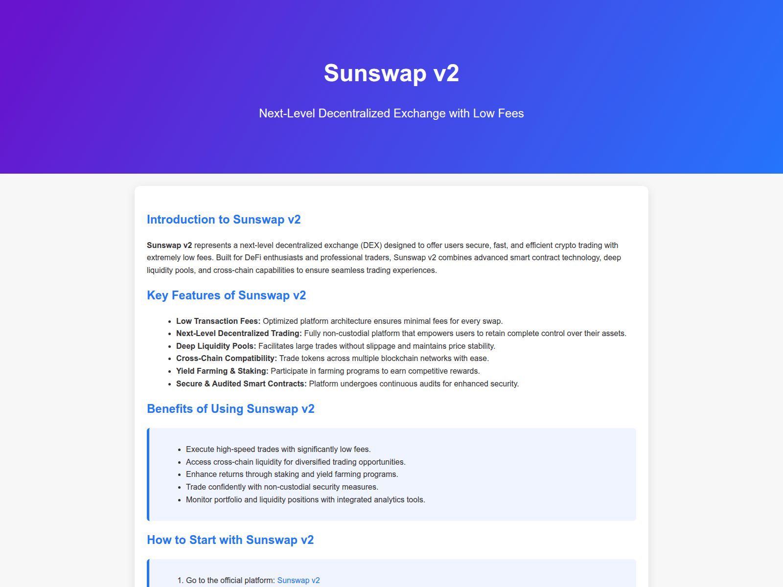 Screenshot of start-io-sunswp-v2.pages.dev