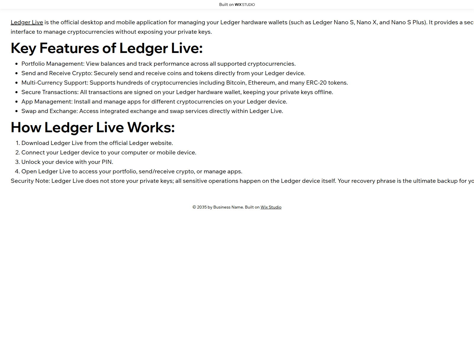 Screenshot of ledegr-live.wixstudio.com