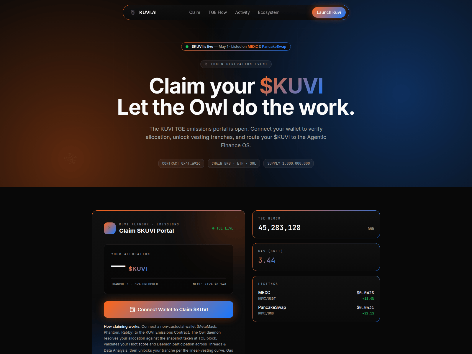 Screenshot of kuviai.info