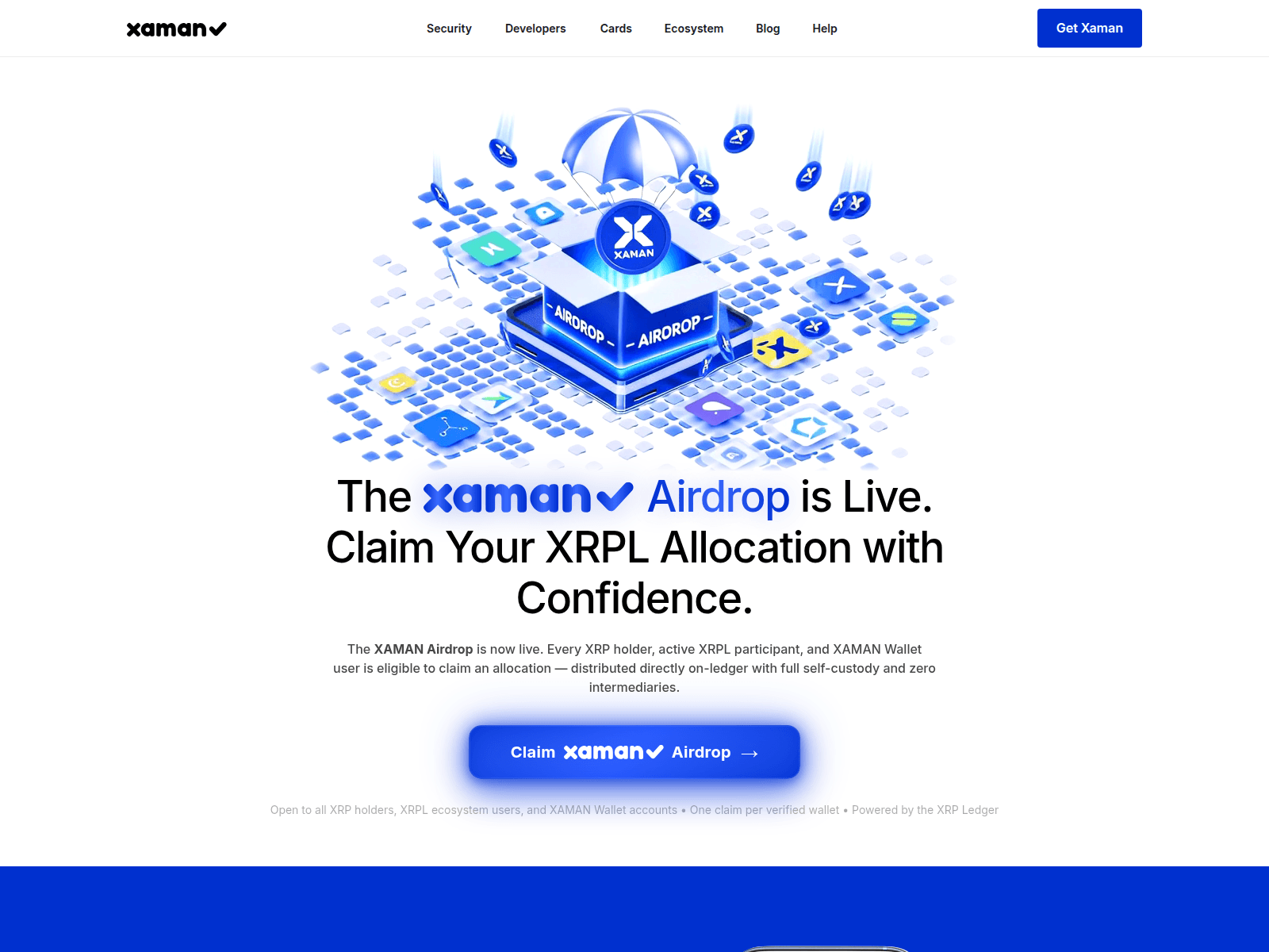 Screenshot of allocation-xaman.app