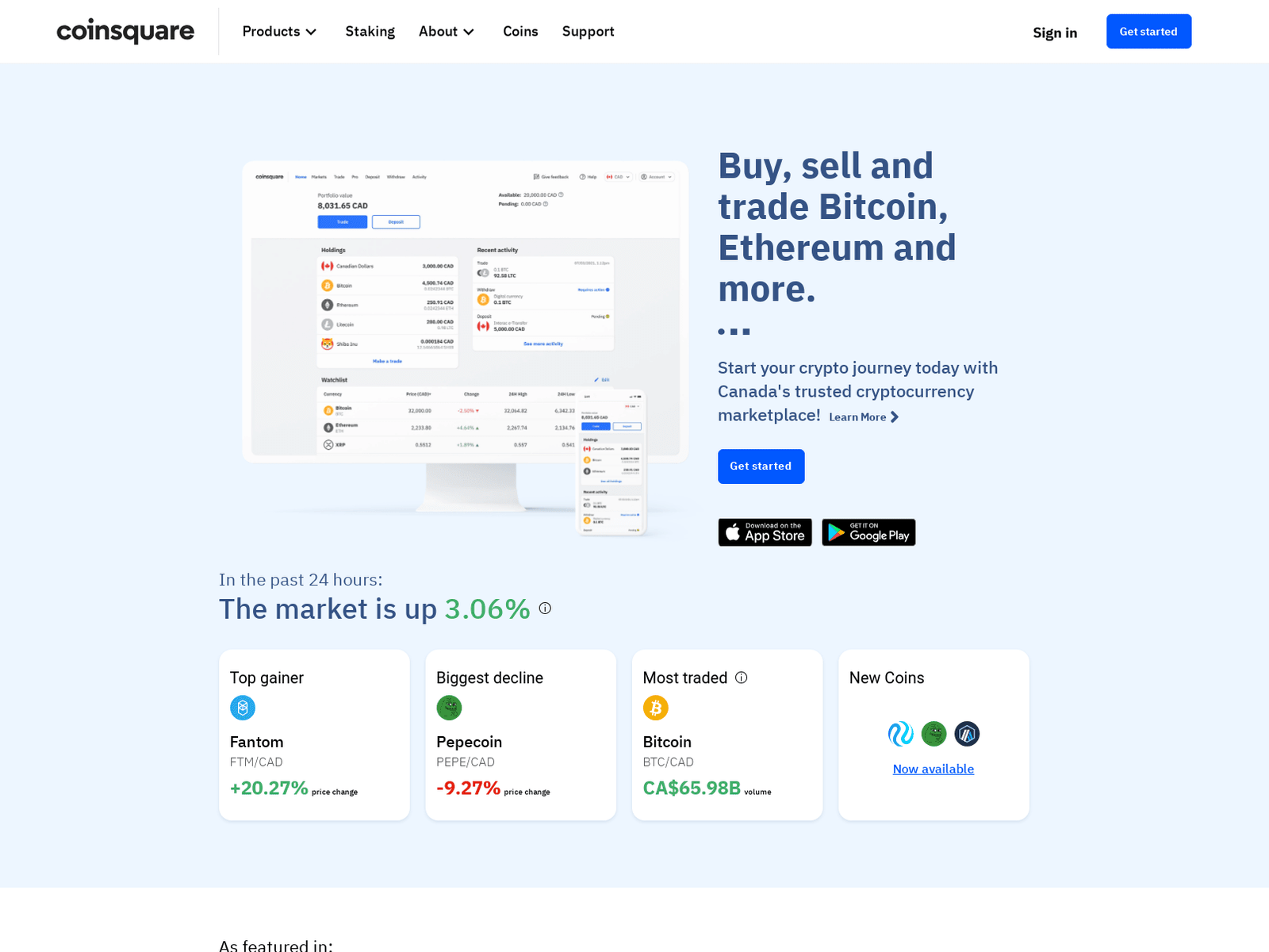 Screenshot of trading-coinsquare.webflow.io