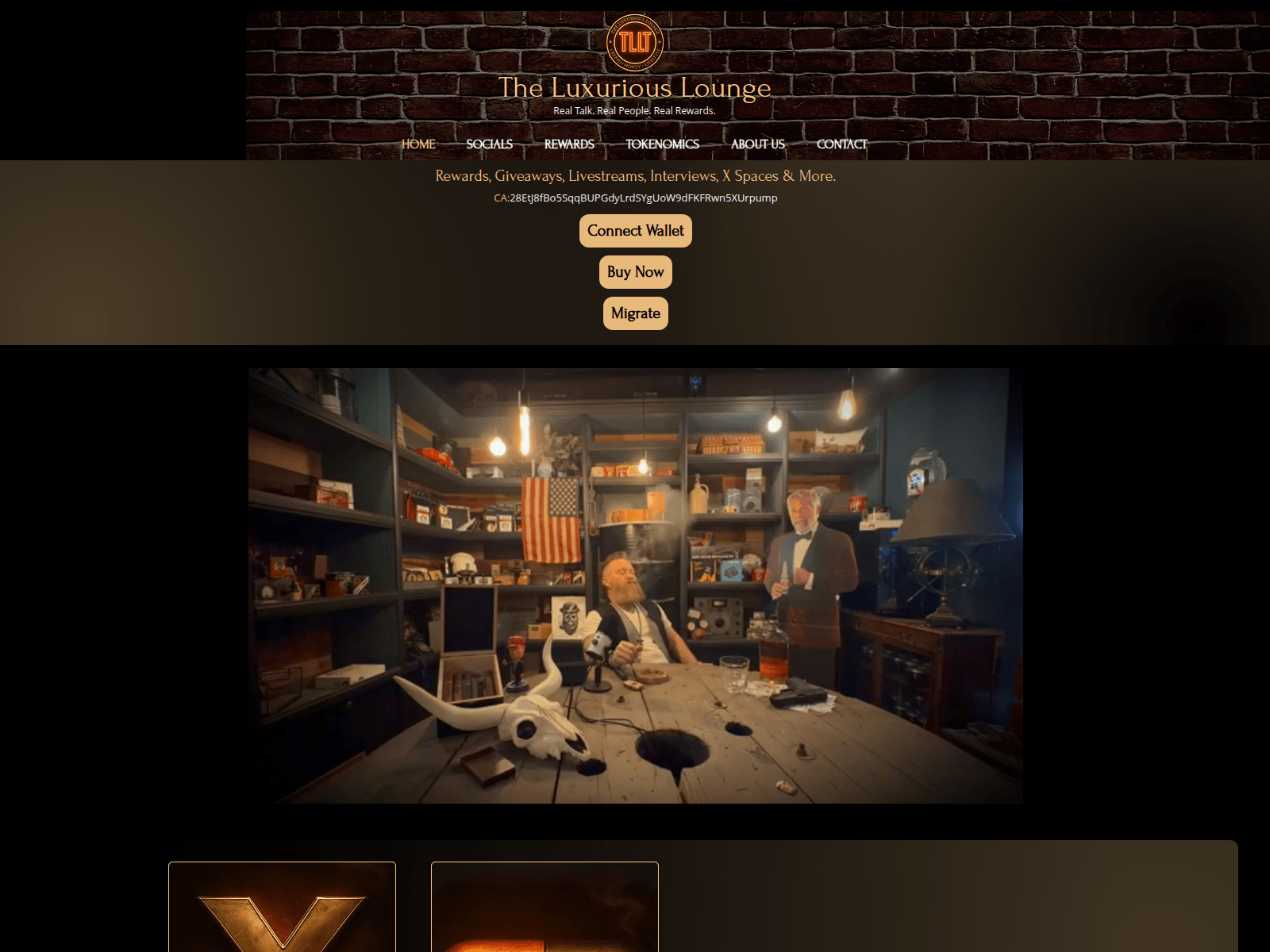 Screenshot of luxuriousstudios-migrate.live