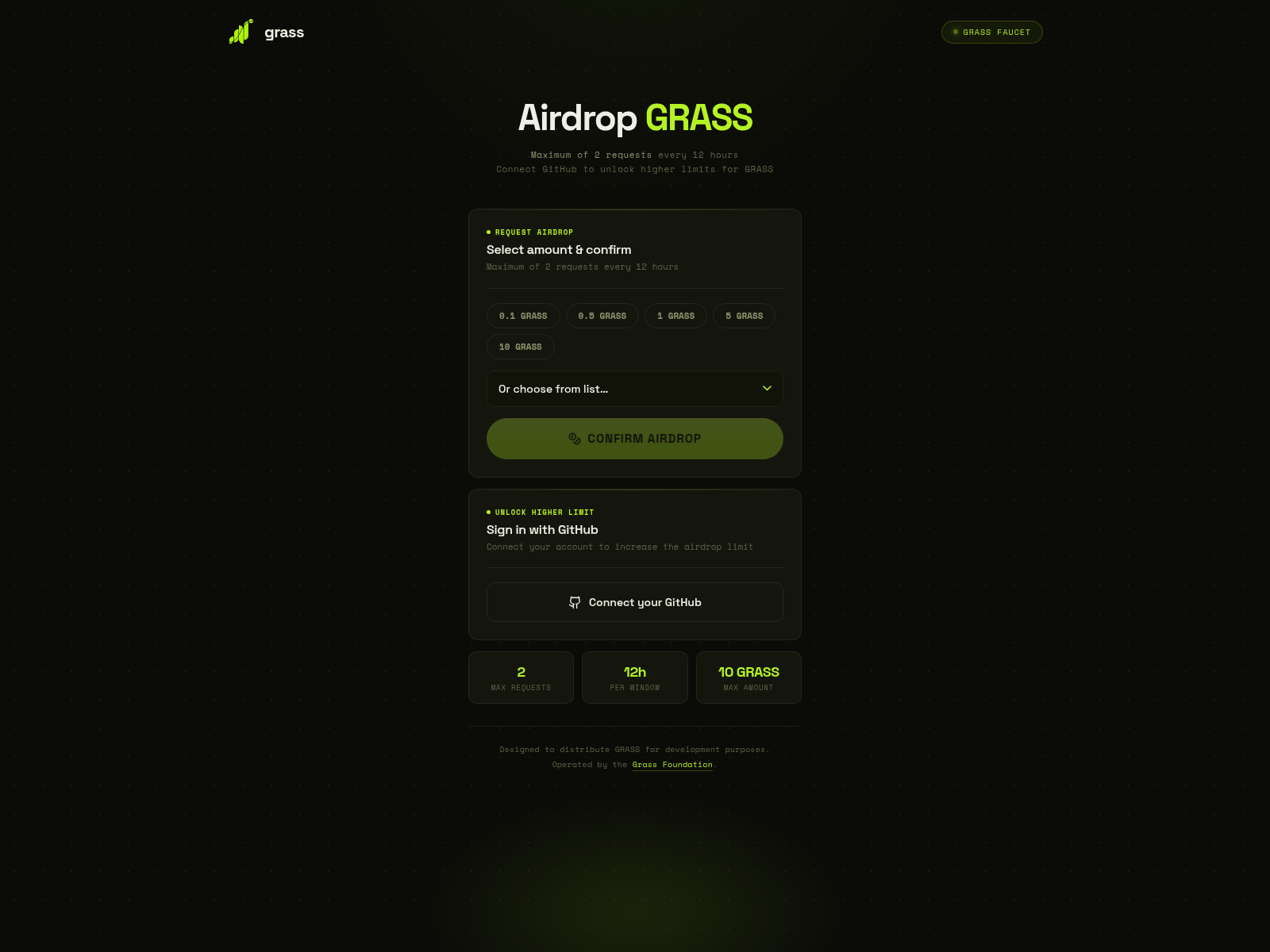 Screenshot of grasspro.xyz