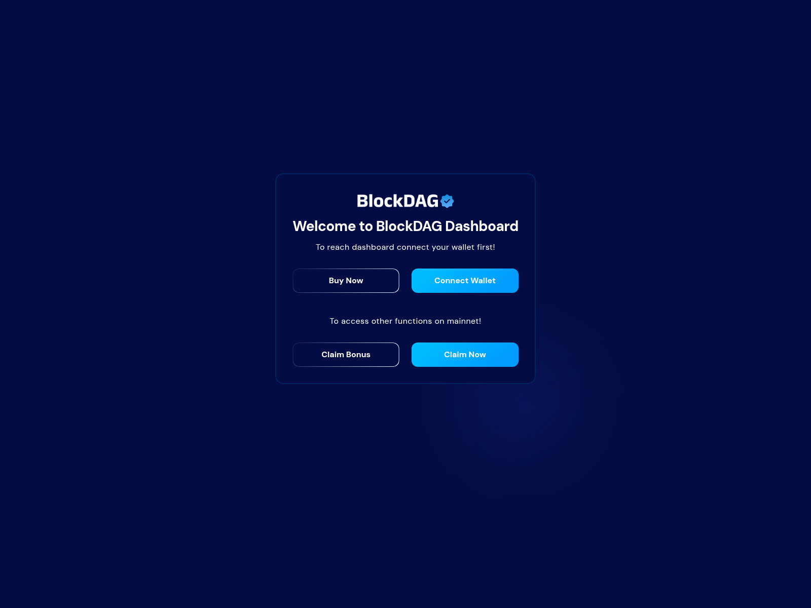 Screenshot of bdagclaims-network.pages.dev
