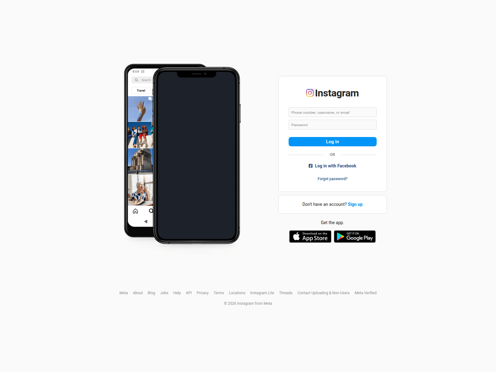 Screenshot of instagram-nepal.github.io