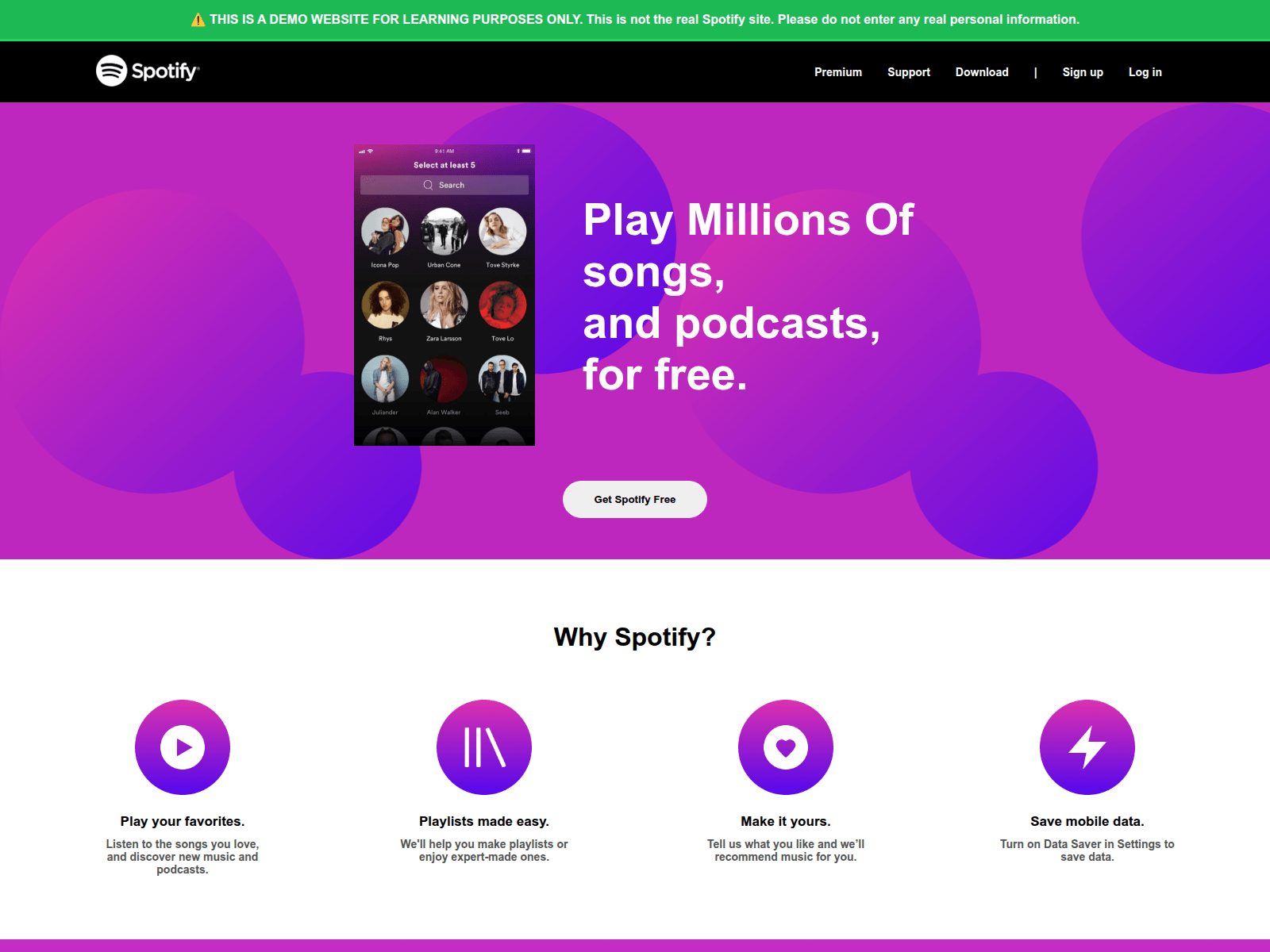 Screenshot of vishnu-d98.github.io