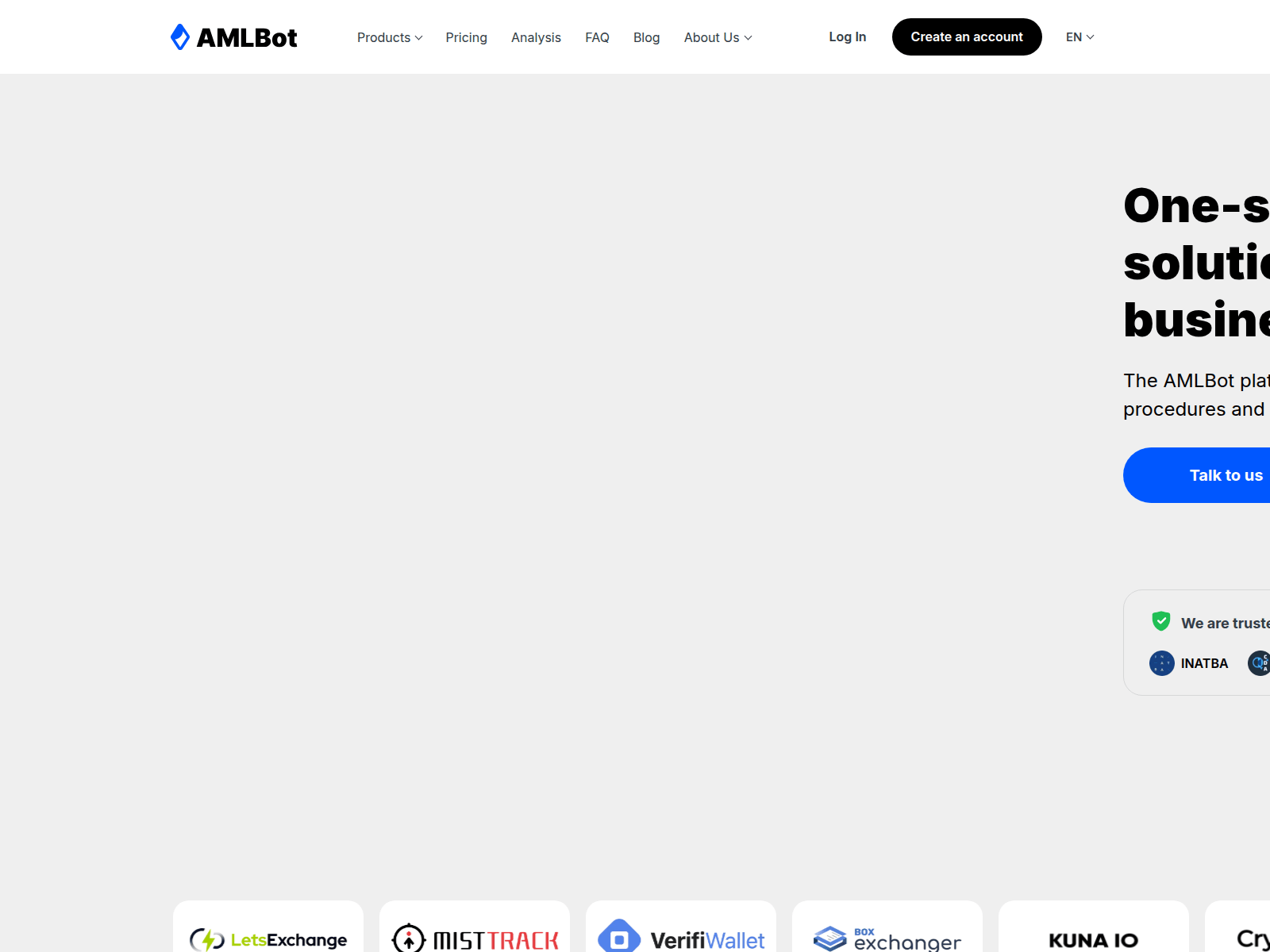 Screenshot of www-aml.ink