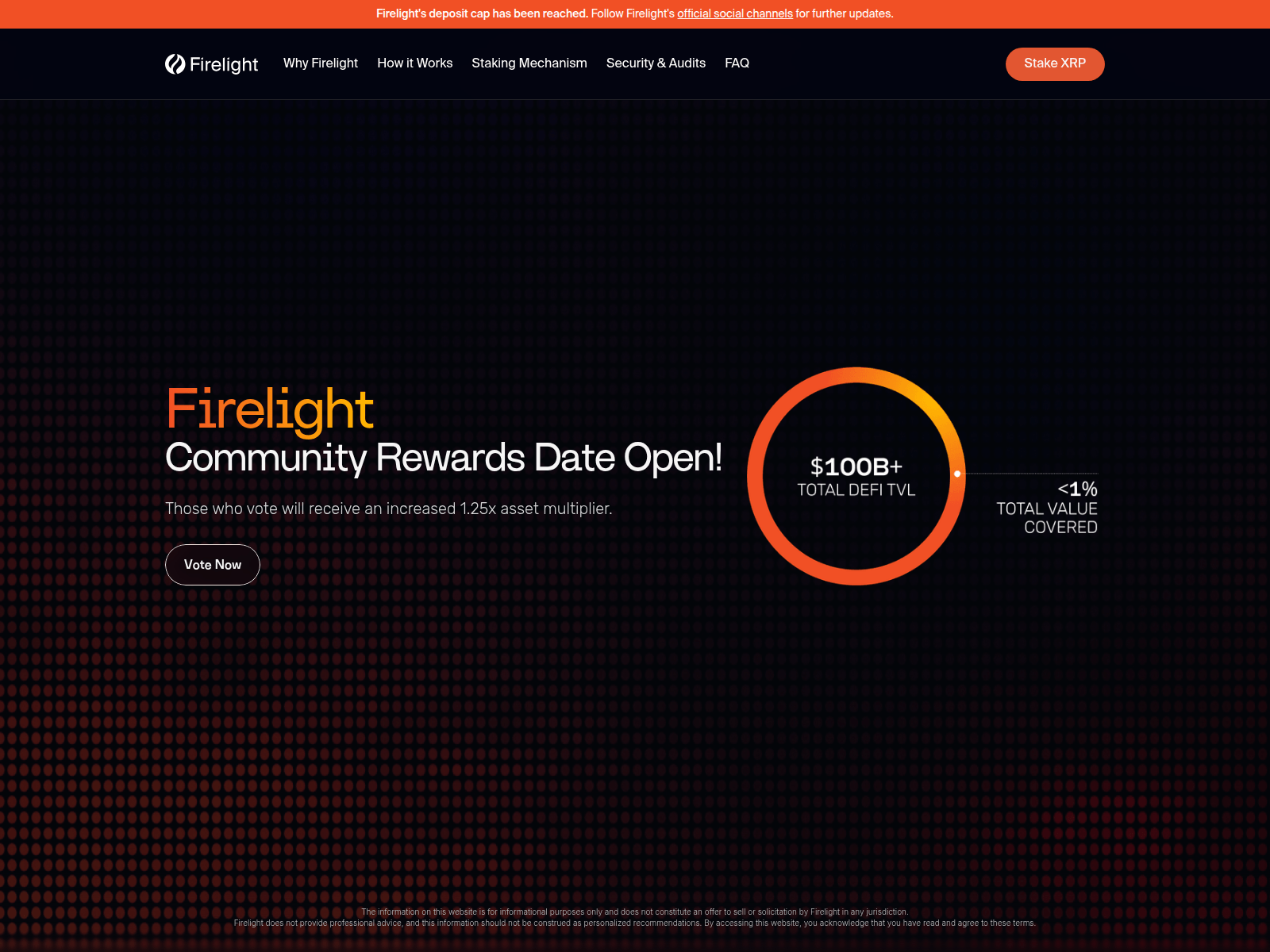 Screenshot of firelight.world