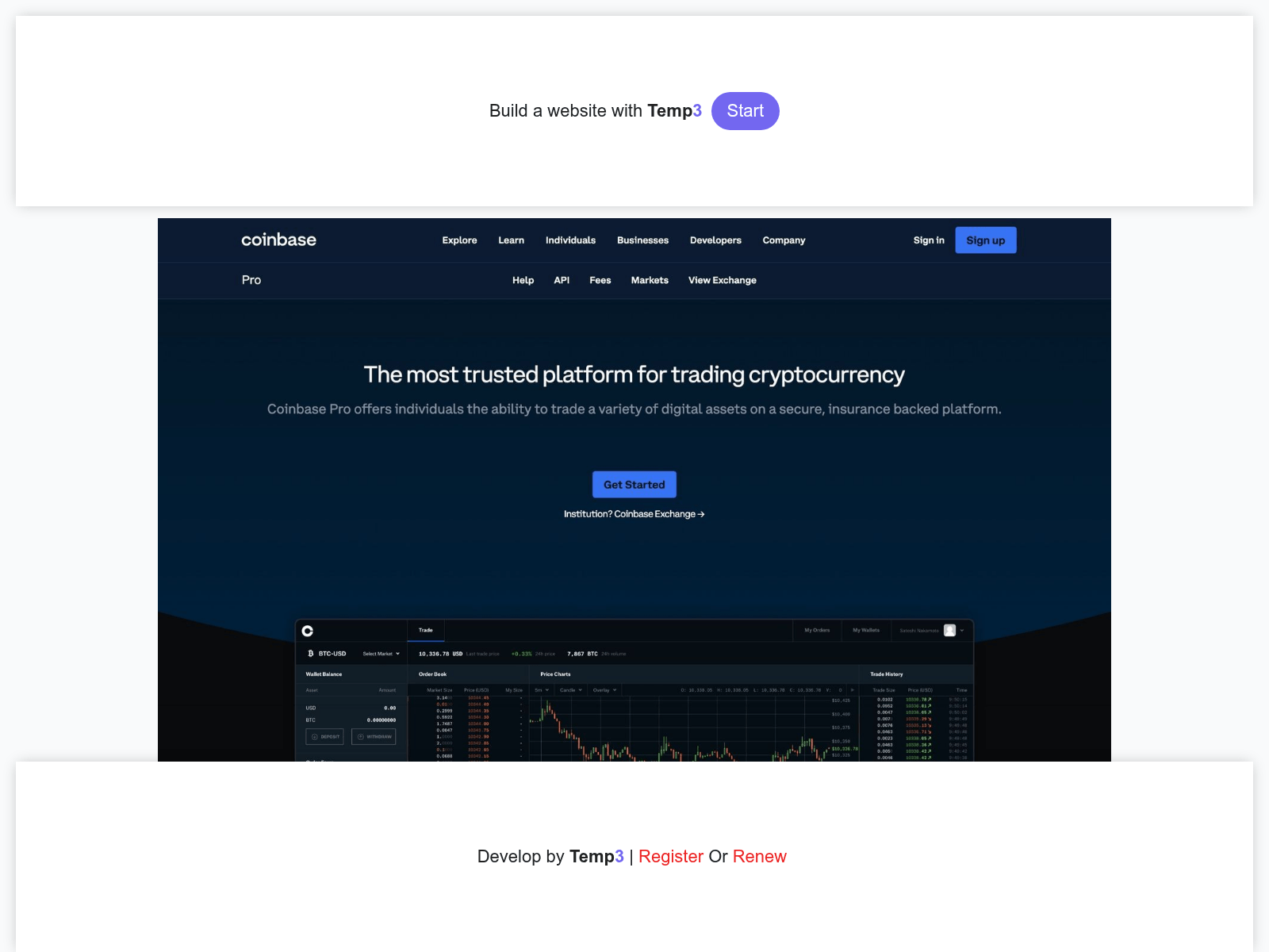 Screenshot of learn-coin-en-web.tem3.io