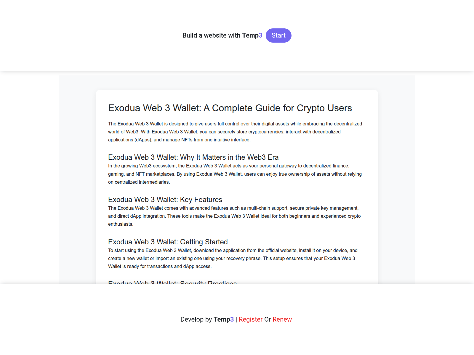 Screenshot of docs-exodus--web.tem3.io