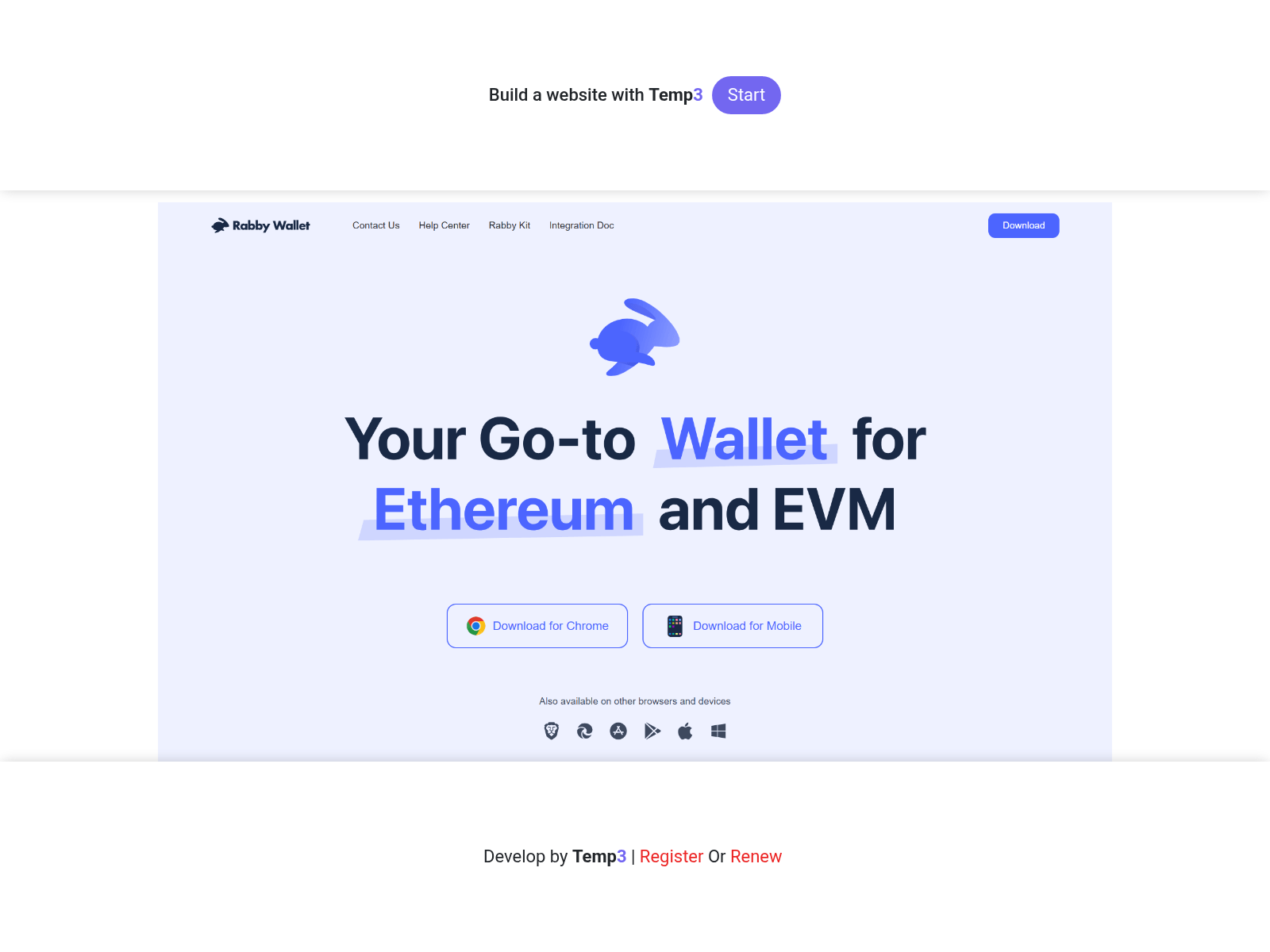 Screenshot of support-rabby-help.tem3.io