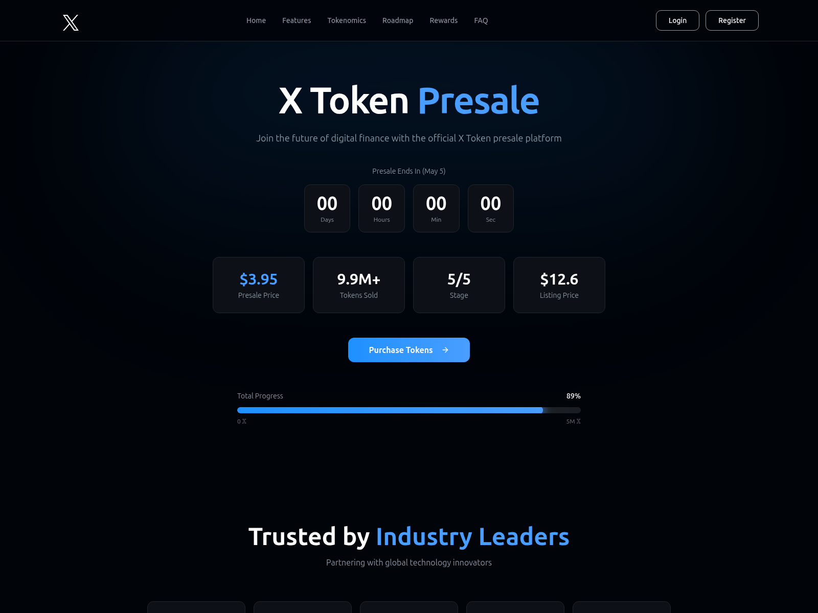 Screenshot of xplatform-wallet.com