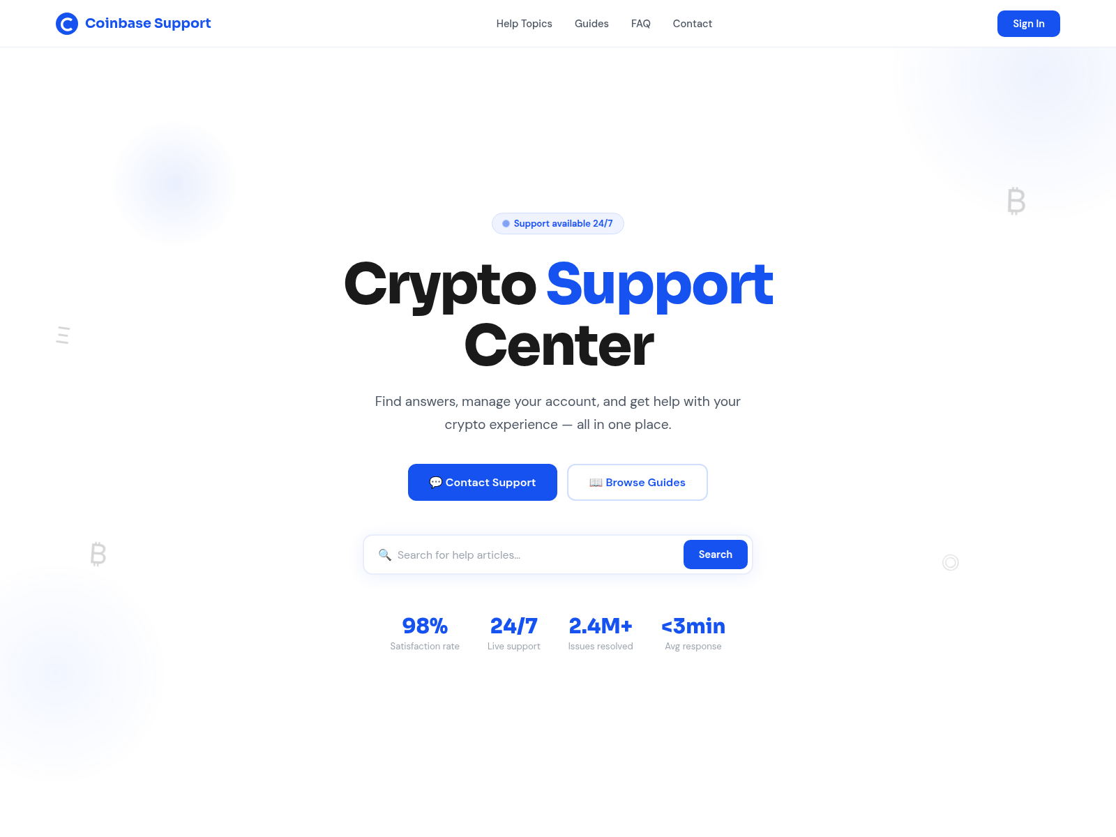 Screenshot of supportcoibnbase.netlify.app