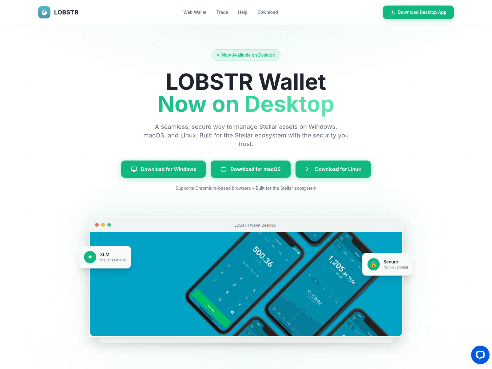 Screenshot of lobstrstellar.com