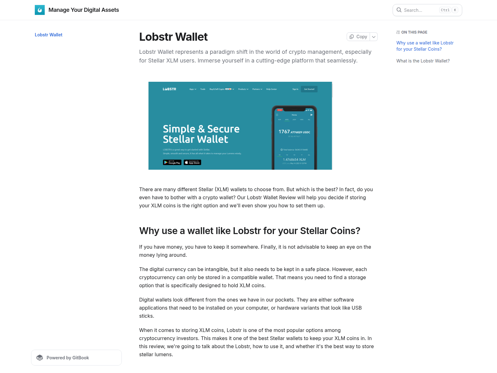 Screenshot of lobstrvalltt.gitbook.io