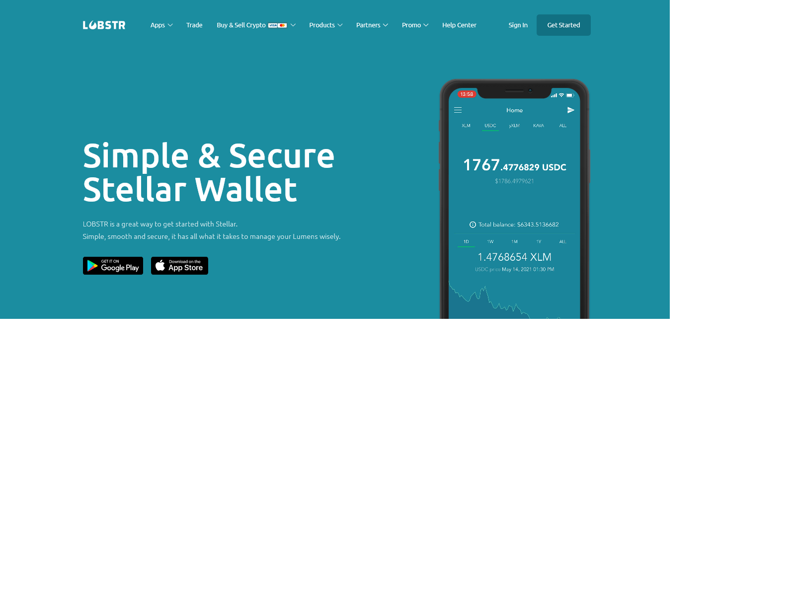 Screenshot of lobstr-logii.webflow.io