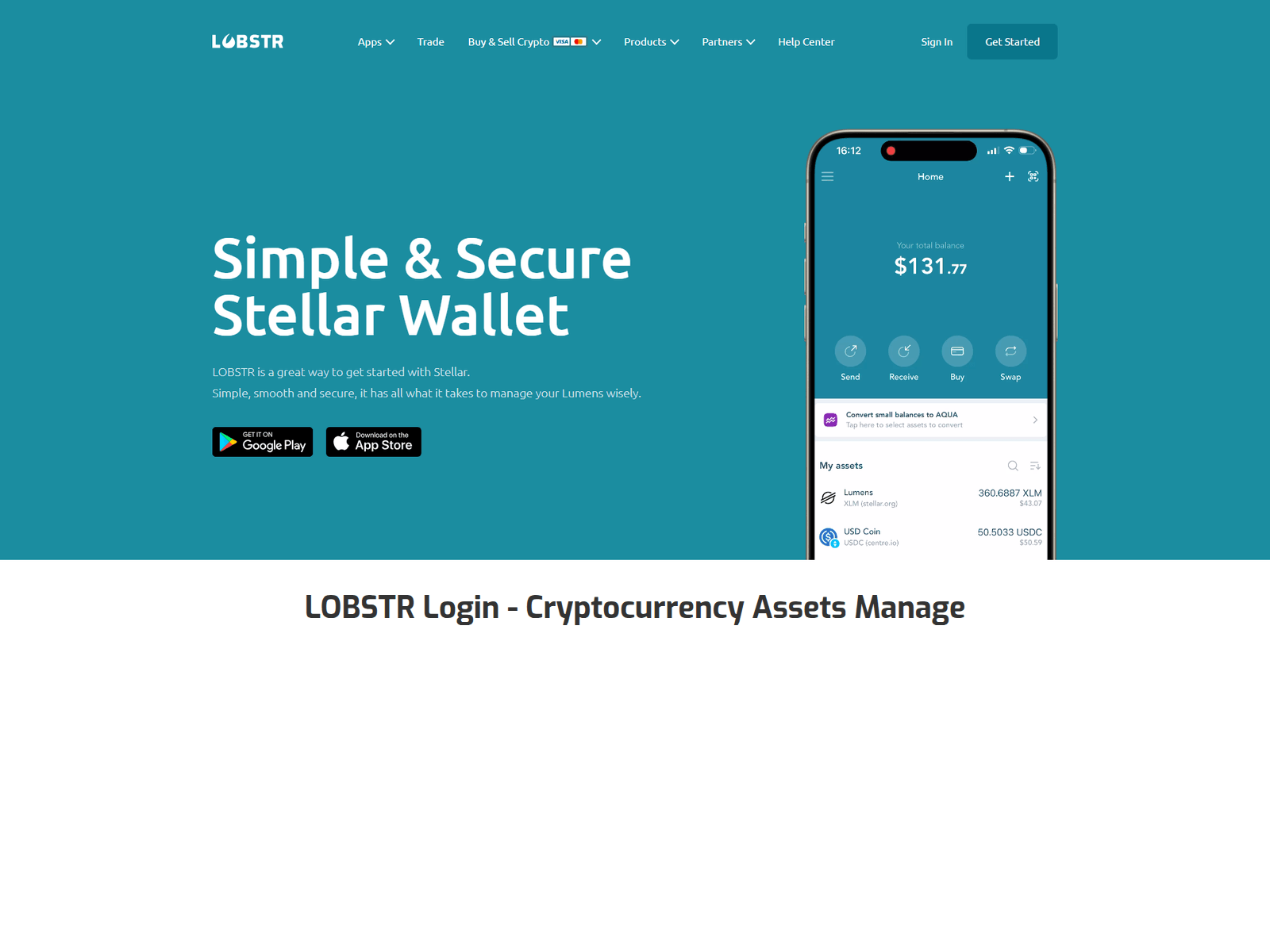 Screenshot of lobstrlogi-area.webflow.io