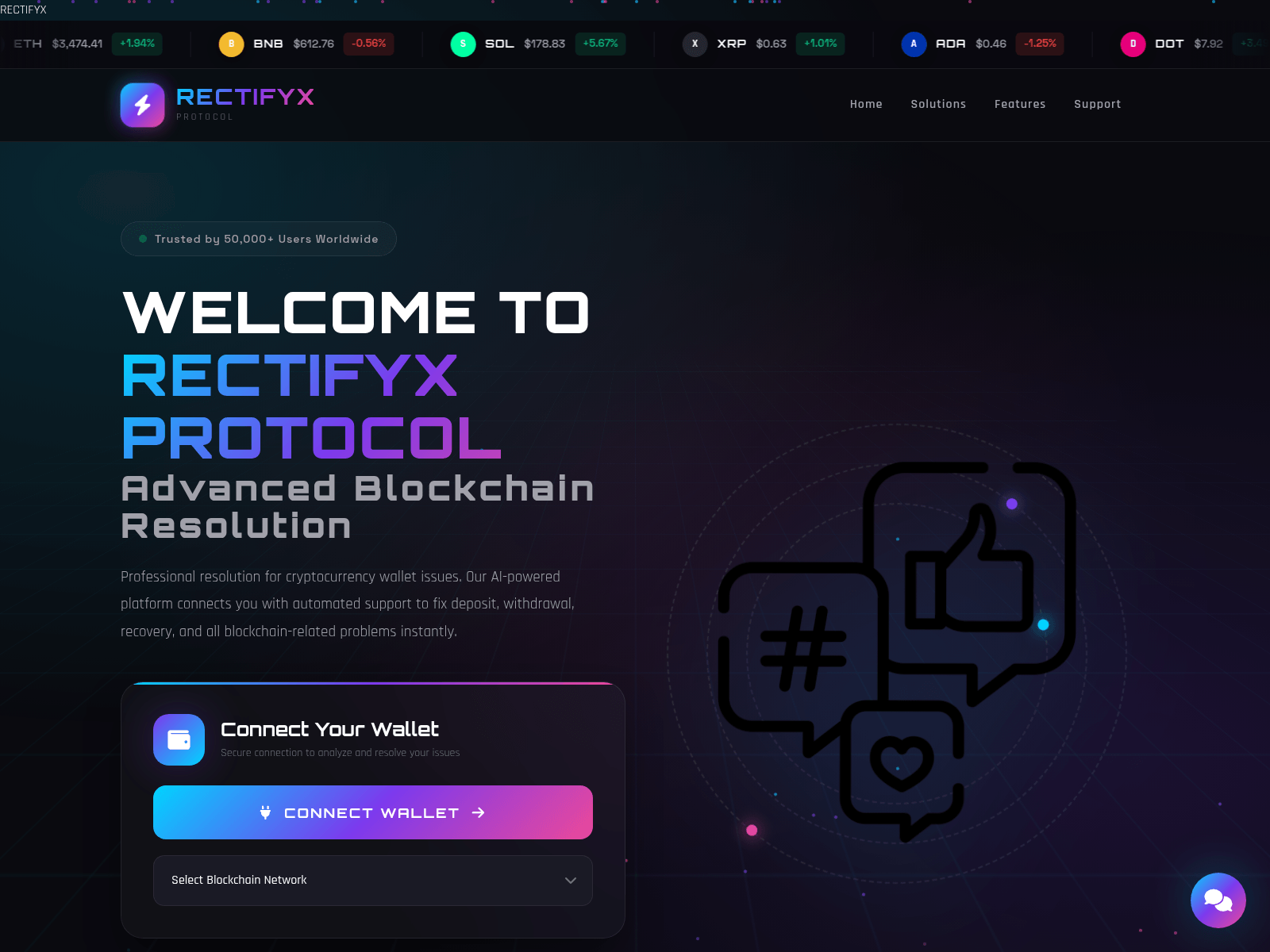 Screenshot of blockrectifyx.pages.dev